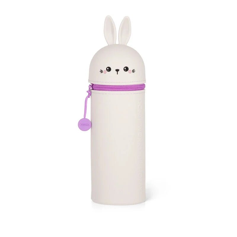2 - in - 1 - Federmäppchen aus Silikon - Hase Legami - malmichbunt.de