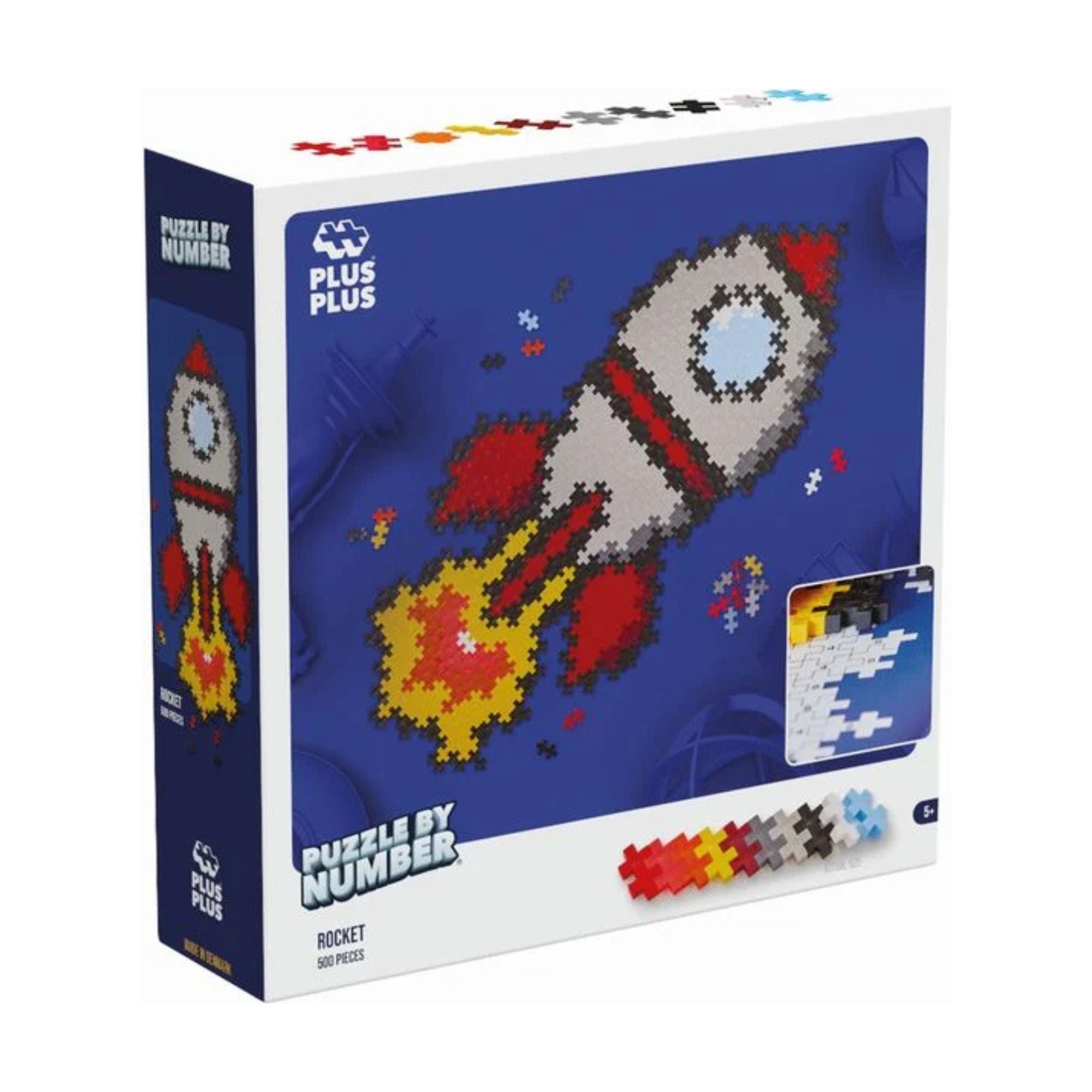 500 Kreativ Bausteine Puzzle Rakete Plus Plus - malmichbunt.de