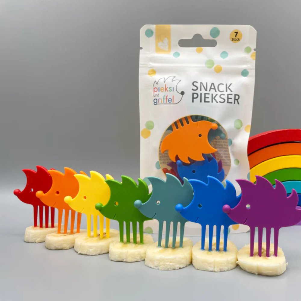 Piksi und Griffel Snack Piekser - "Rainbow"