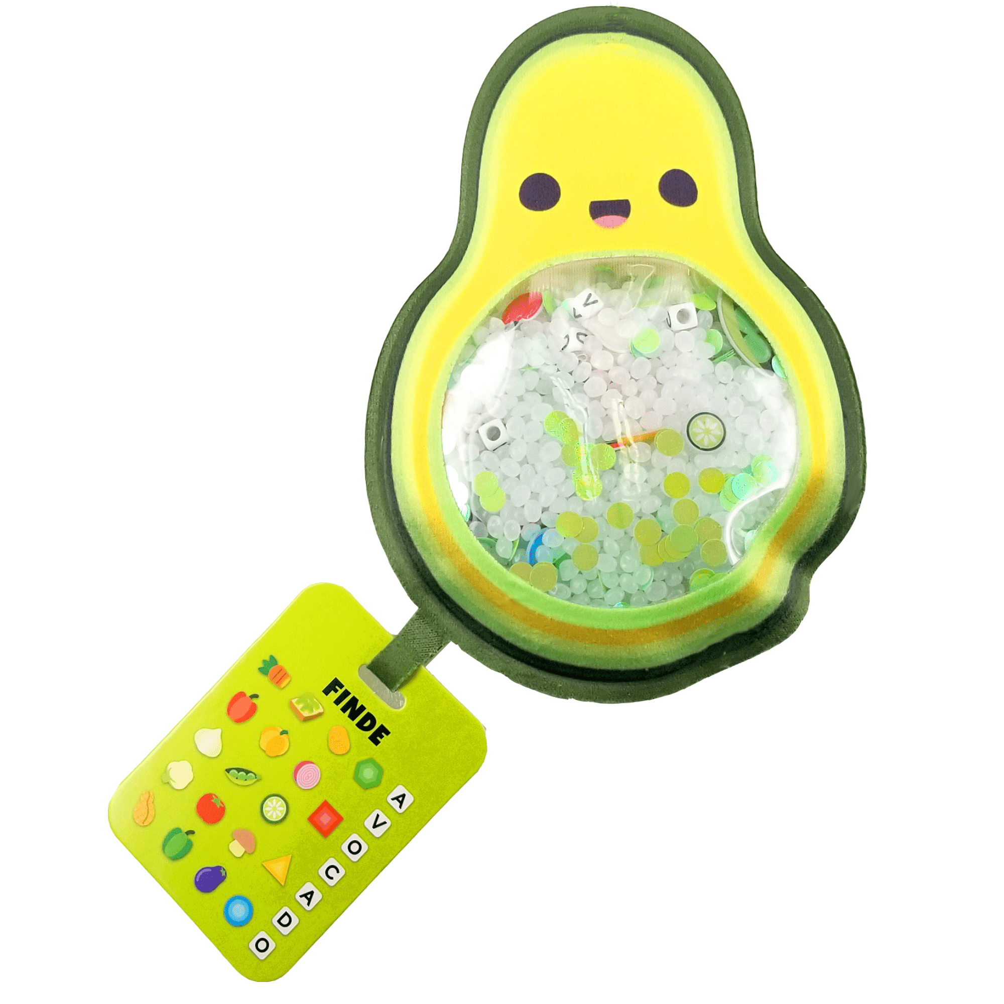 Bizyboo Seek´n´Find busy Bag - Motiv Avocado Bauer Spielwaren - malmichbunt.de
