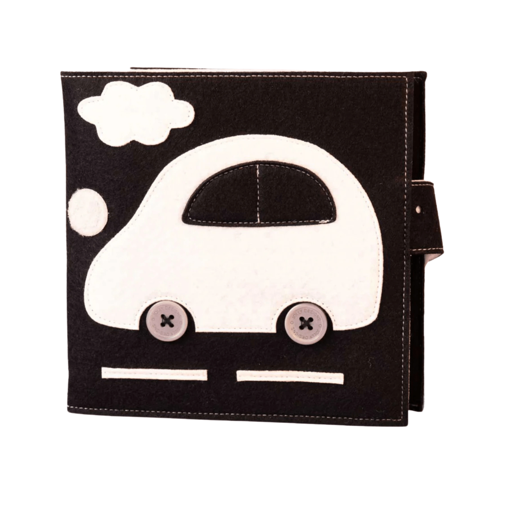 Black and White "Hohe Kontraste" Büchlein (0 - 6 Monate) Jolly Designs - malmichbunt.de