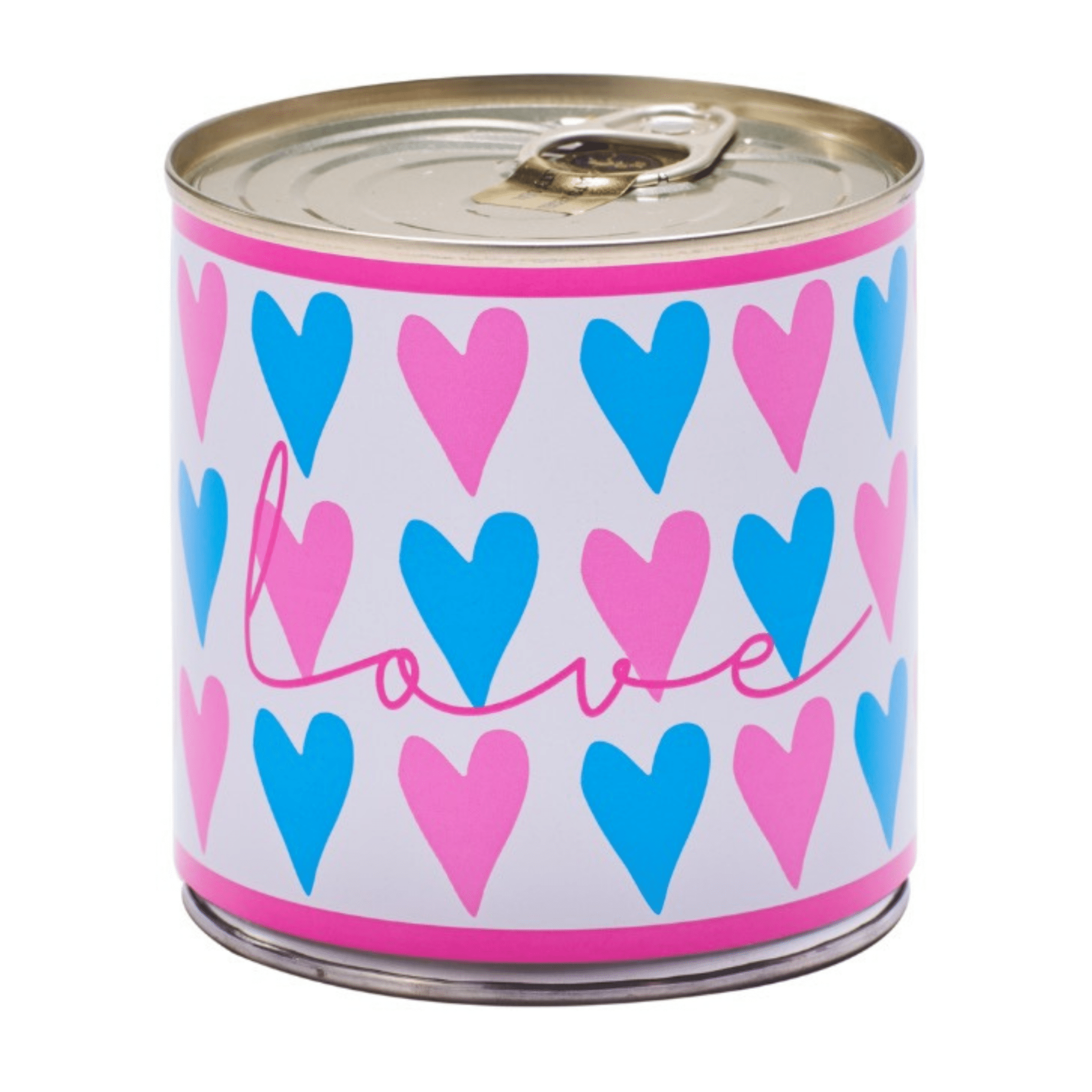 Cancake Love, Neon - Pink/Blau, Geschmack Marmorkuchen Wondercandle - malmichbunt.de