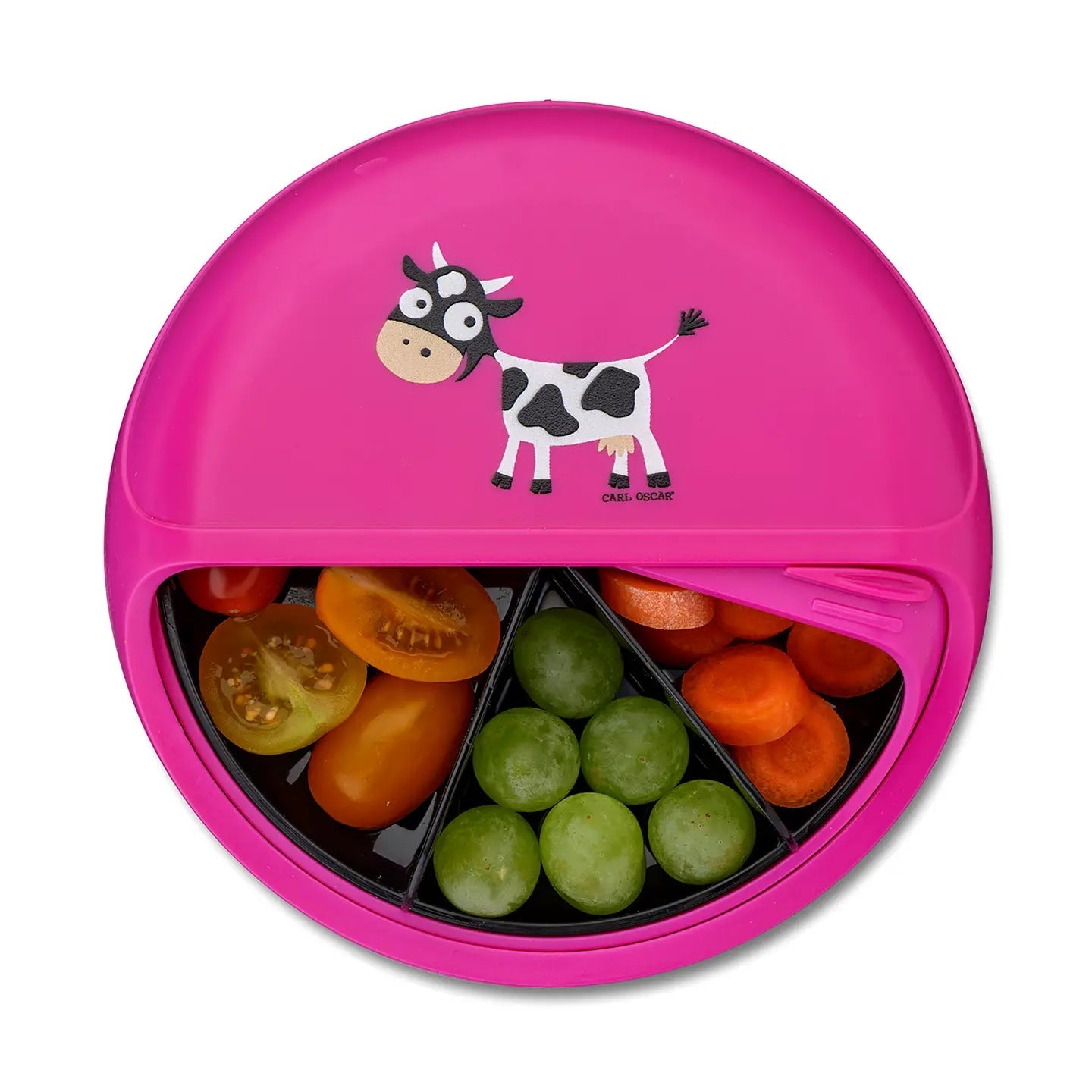 Carl Oscar SnackDISC™ für Kinder – Kuh Carl Oscar - malmichbunt.de