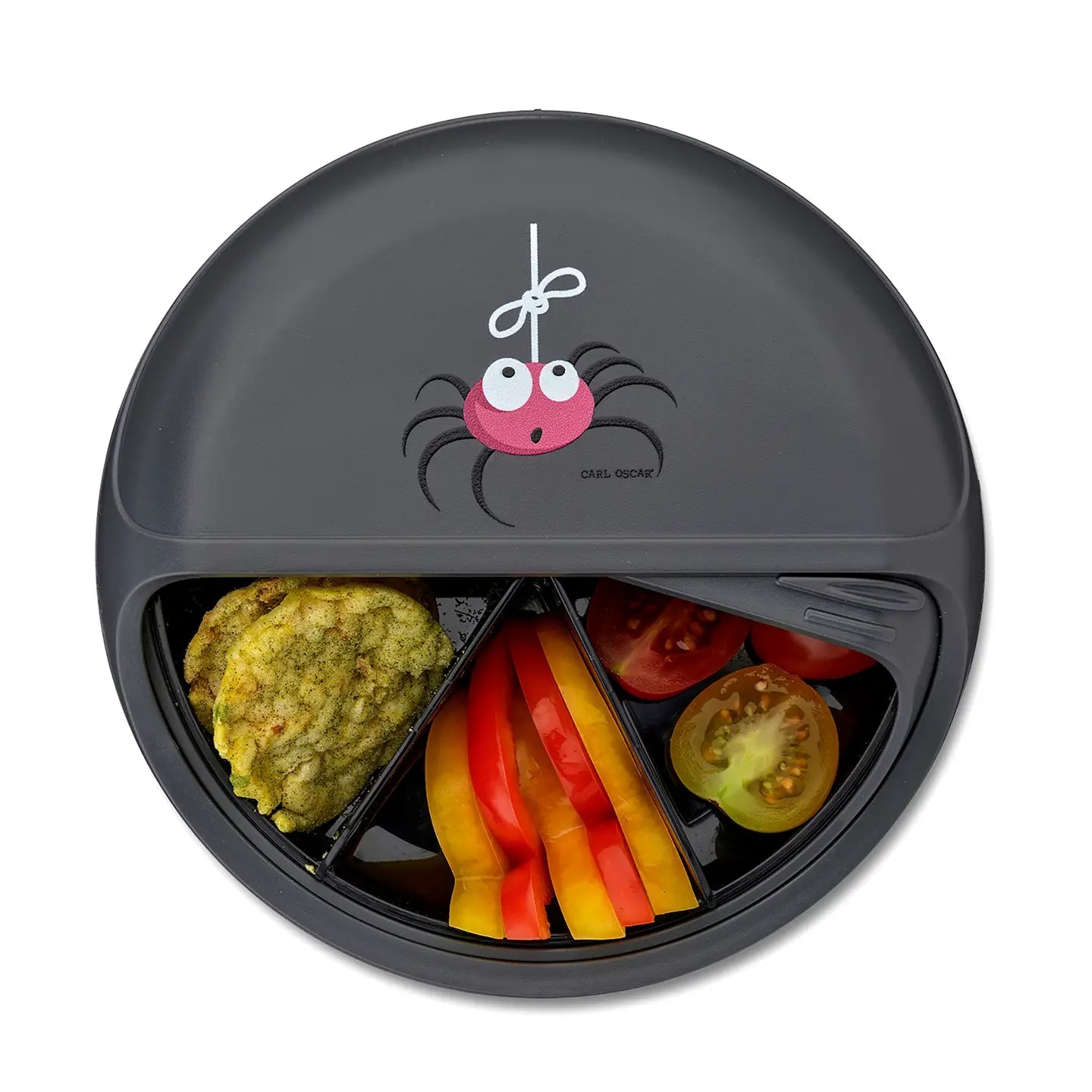 Carl Oscar SnackDISC™ für Kinder – Spinne Carl Oscar - malmichbunt.de