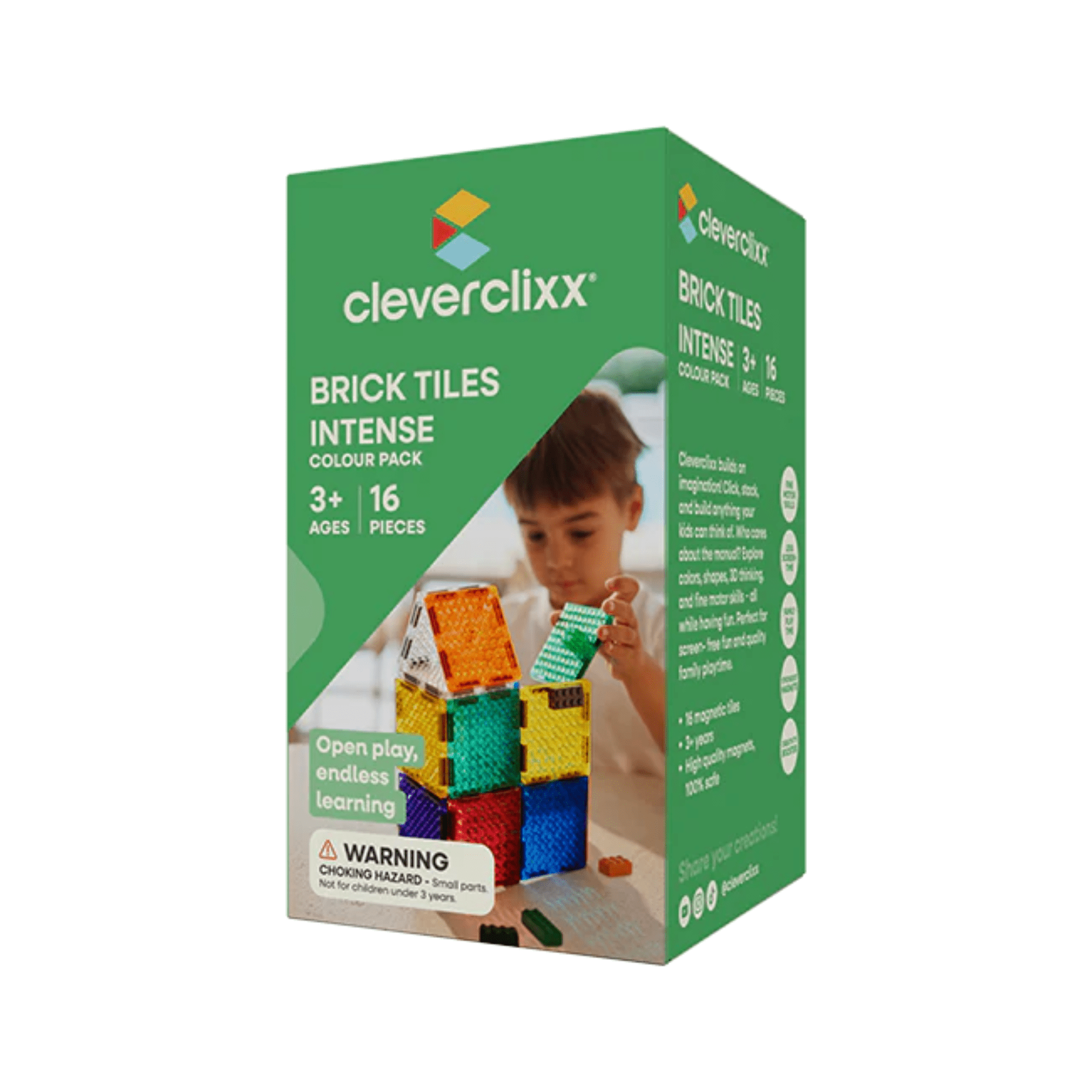 Clever Clixx Brick Tiles Pack Intense Clever Clixx - malmichbunt.de