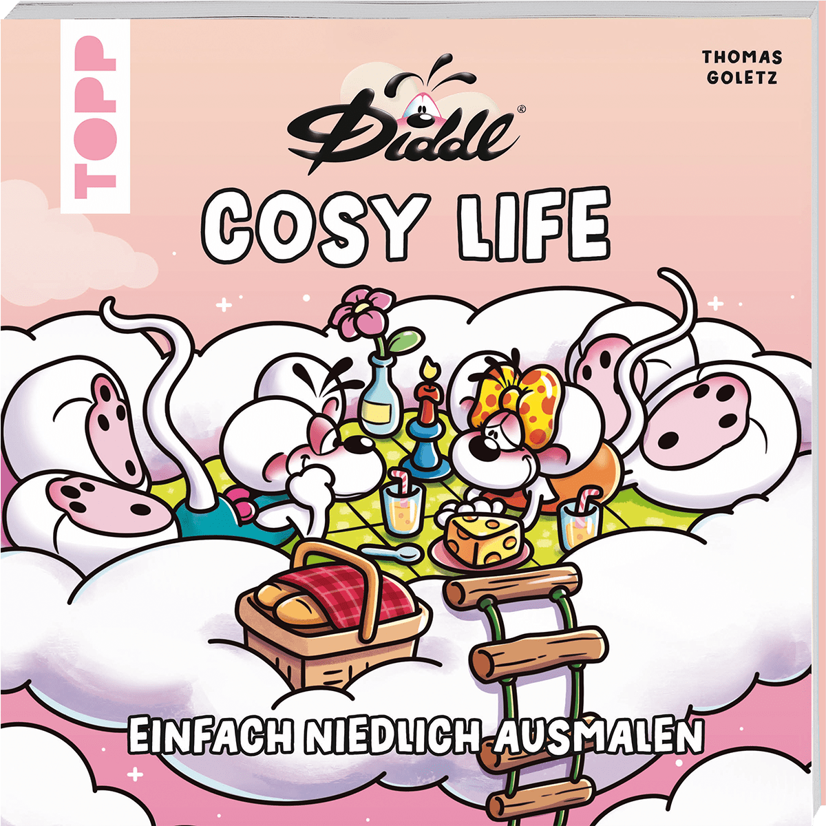 Die bunte Welt von DIDDL und seinen Freunden - Diddl's Cosy Life TOPP Verlag - malmichbunt.de