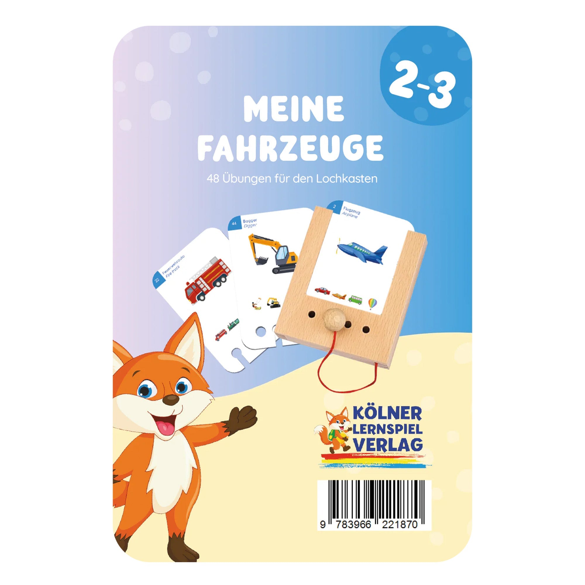 Fahrzeuge - Übungen für den Lochkasten Lernspielverlag - malmichbunt.de