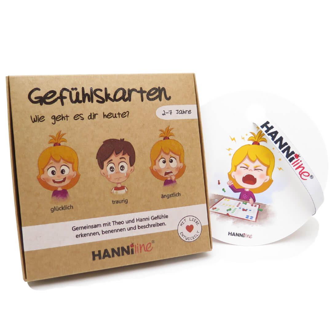 Gefühlskarten (2 - 7 Jahre) HANNIline - malmichbunt.de