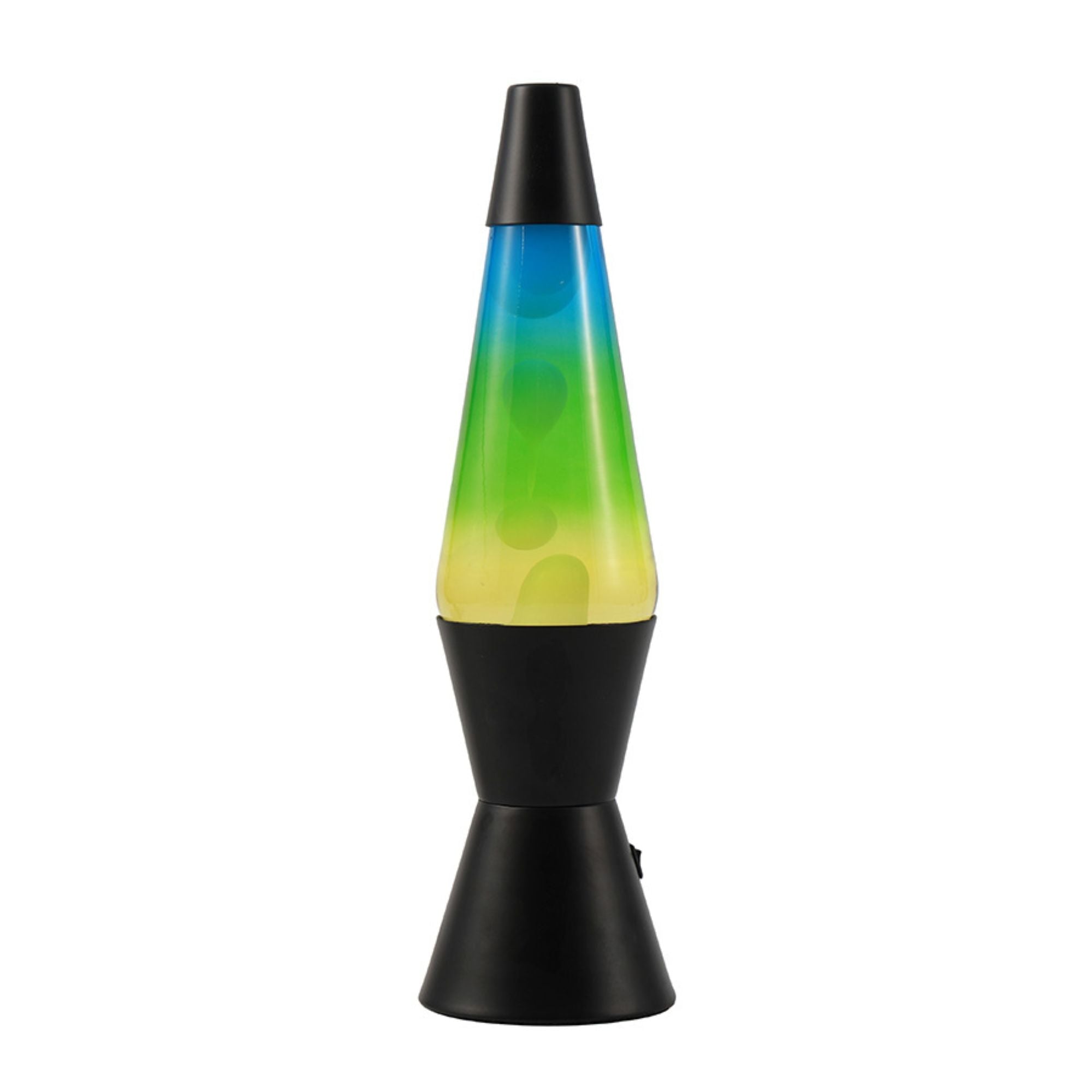 I-Total - LED Lavalampe Spaceship blau/ gelb i-Total - malmichbunt.de