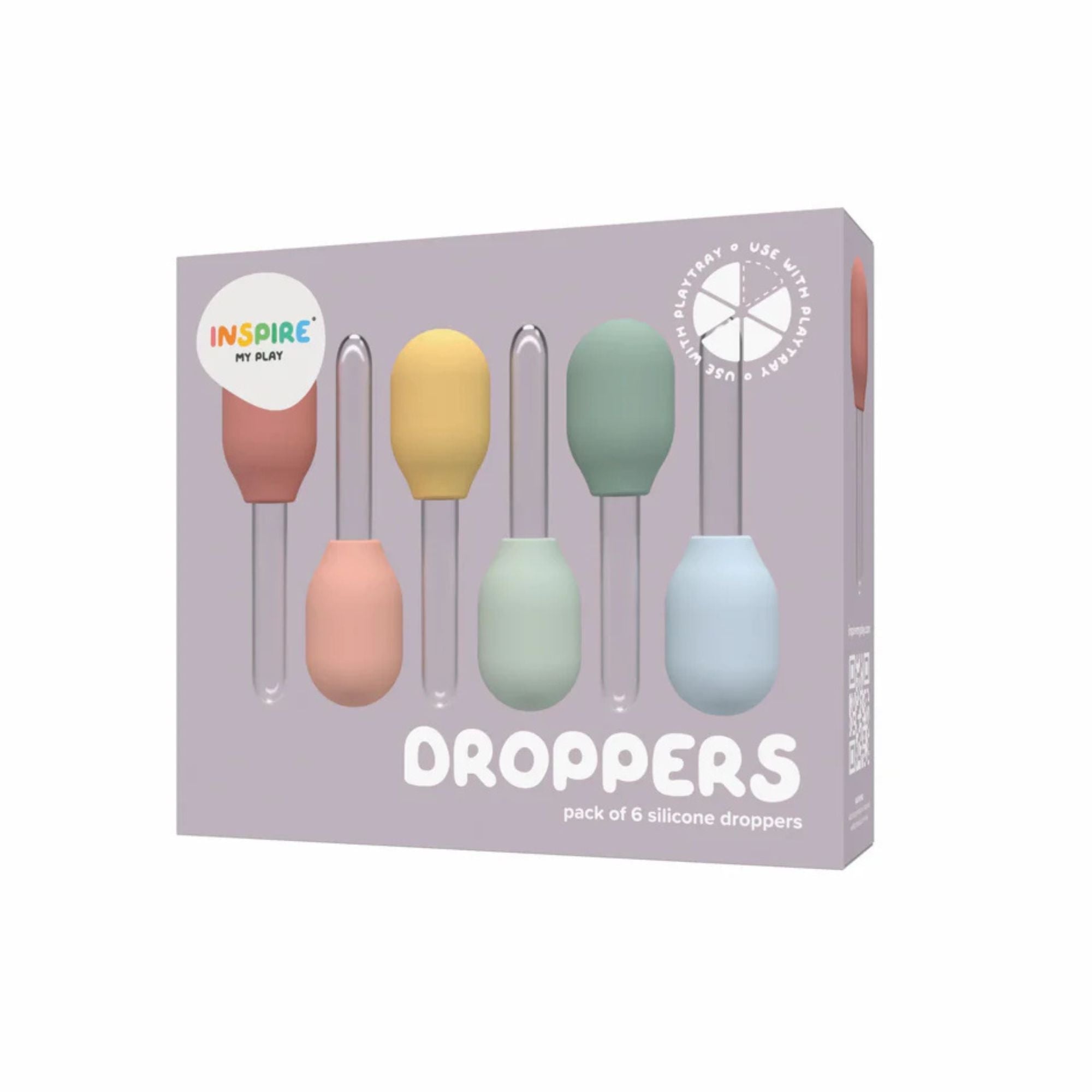 Inspire my Play - Sensorik Spiel Pipetten 6er Set Inspire My Play - malmichbunt.de