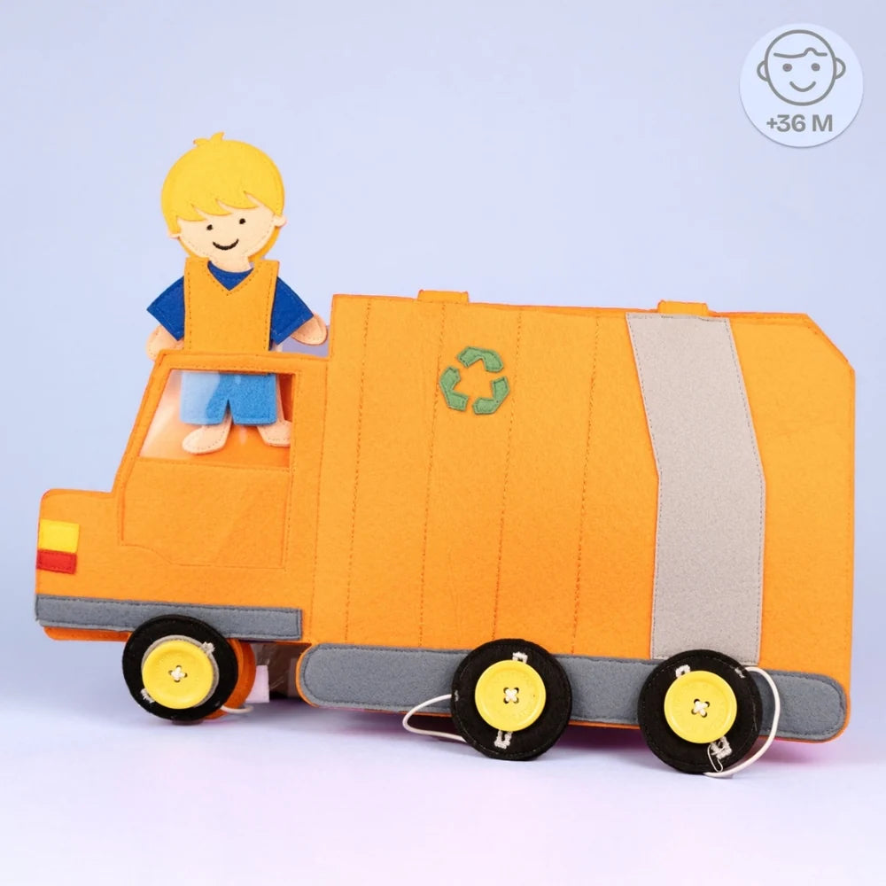 Jolly Designs Travel Buddy - Müllauto