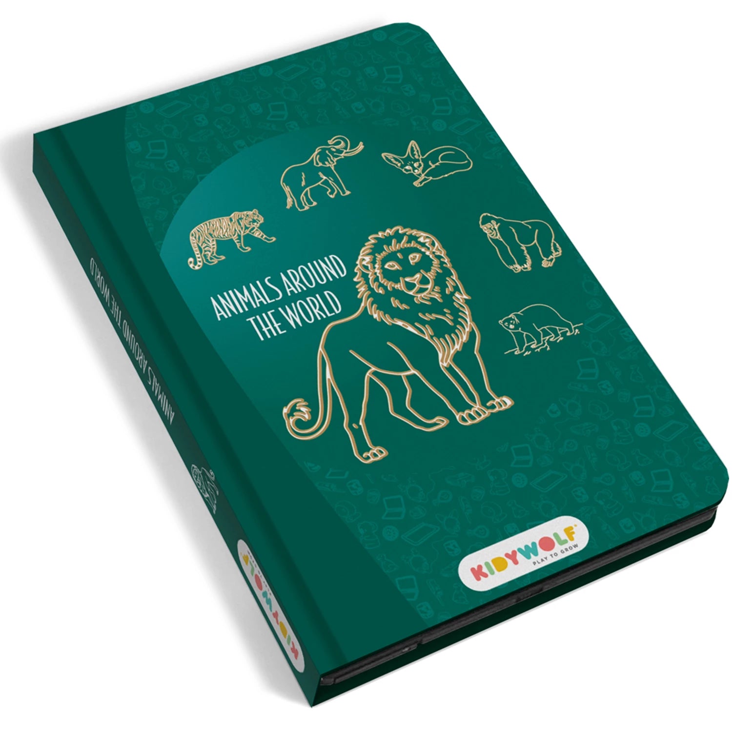 Kidywolf Designtafel mini - Wilde Tiere