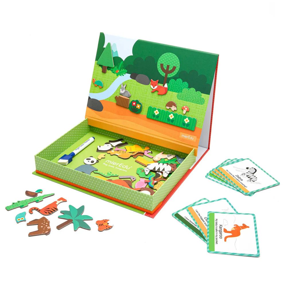 Kreative Magnetspielbox – Tierwelt mierEdu - malmichbunt.de