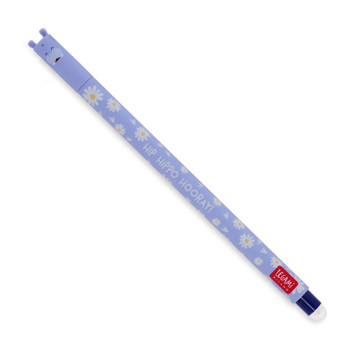 Legami Löschbarer Gelstift - Motiv Hippo Legami - malmichbunt.de