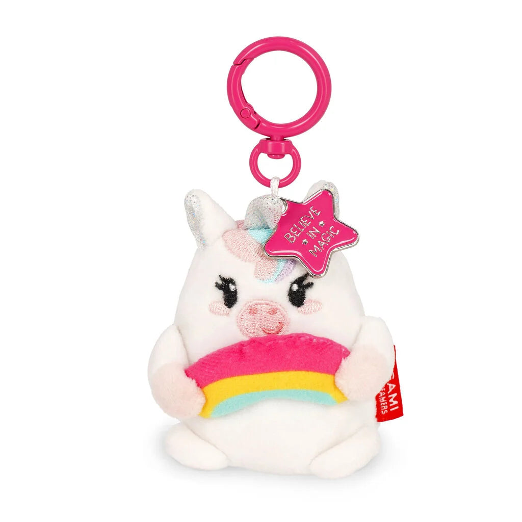 Plüsch-Schlüsselanhänger Einhorn - Tiny Super Soft!