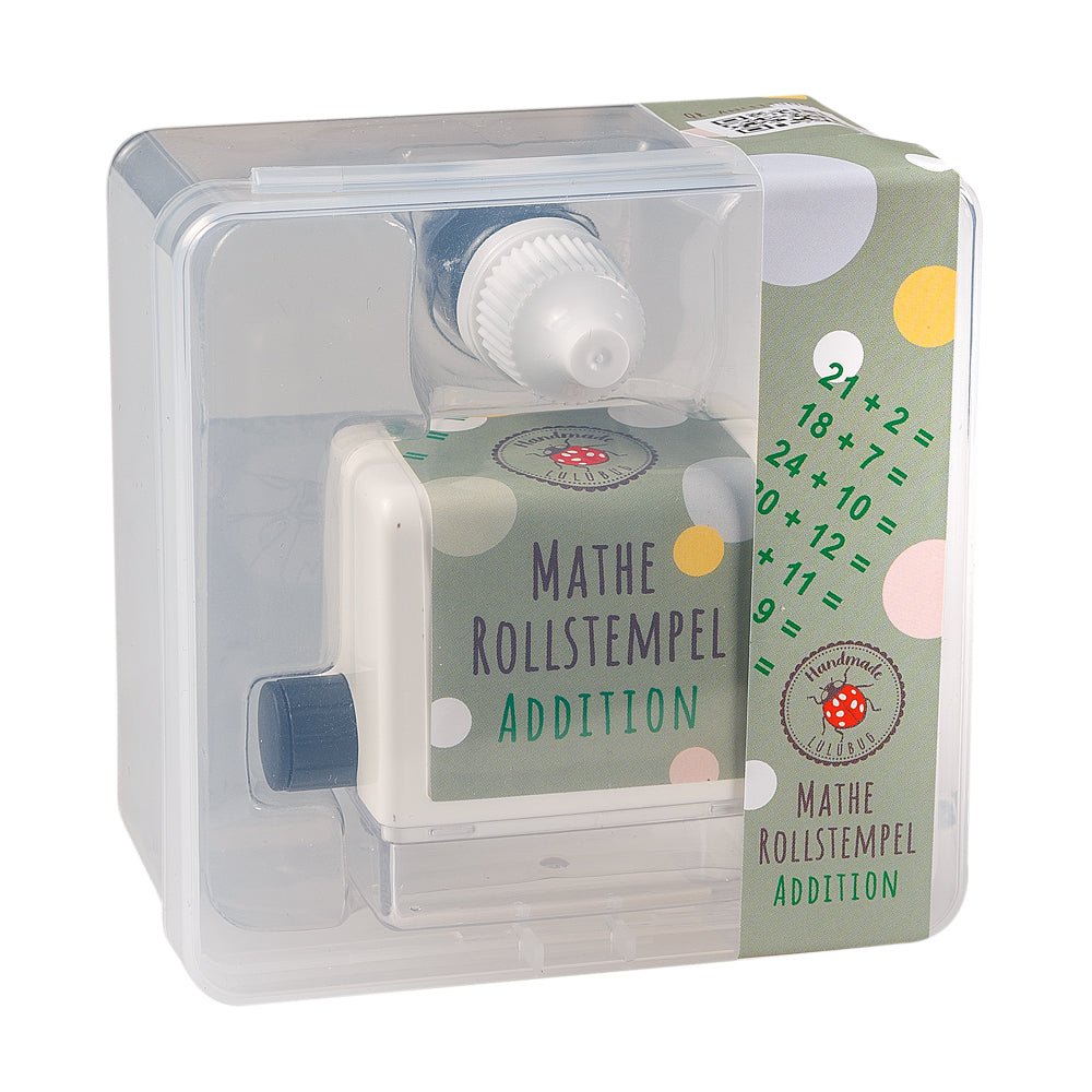 Lulubug Mathe Rollstempel "Addition" Bell Trade - malmichbunt.de