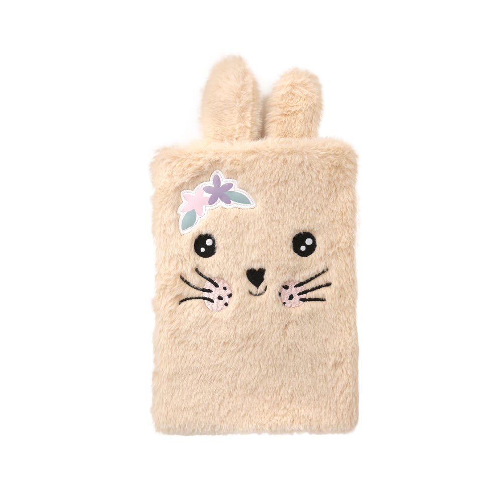 Lulubug Plüsch - Notizbuch Hase „Hoppy“ Bell Trade - malmichbunt.de