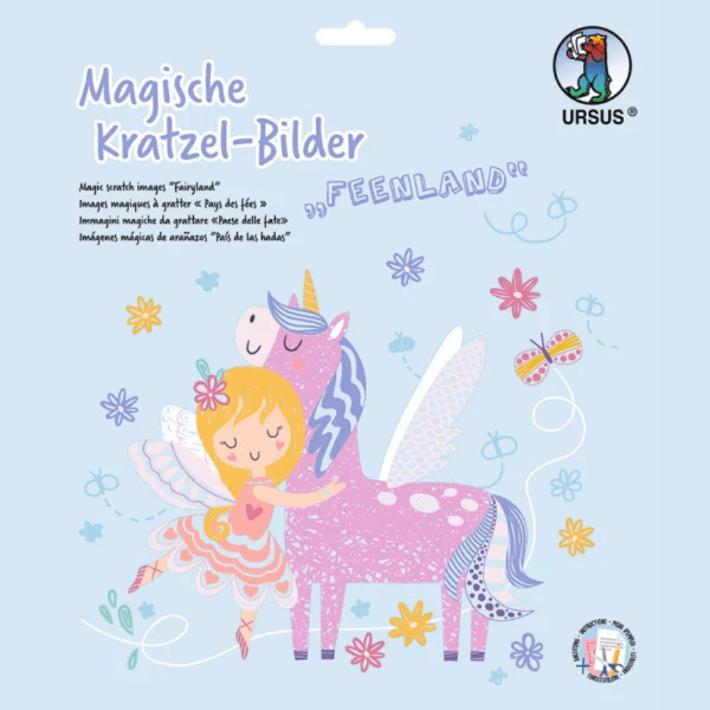 Magische Kratzel - Bilder "Feenland" Ursus - malmichbunt.de