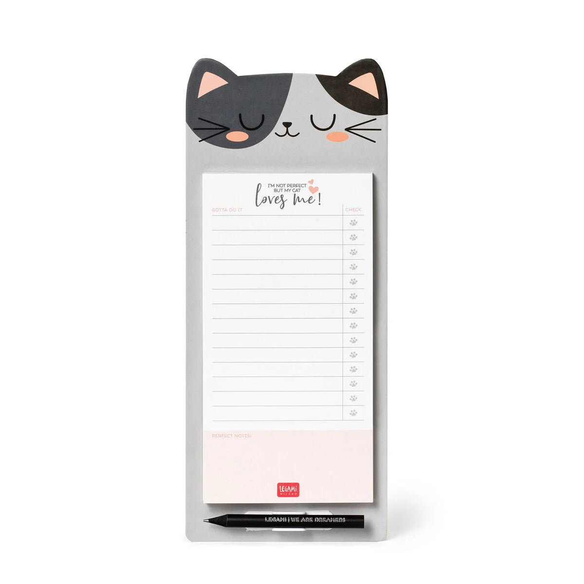 Magnet - Notizblock Katze - Don‘t Forget Legami - malmichbunt.de