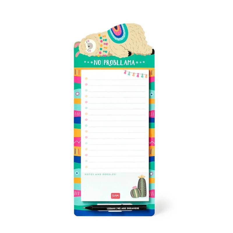 Magnet - Notizblock Lama - Don‘t Forget Legami - malmichbunt.de