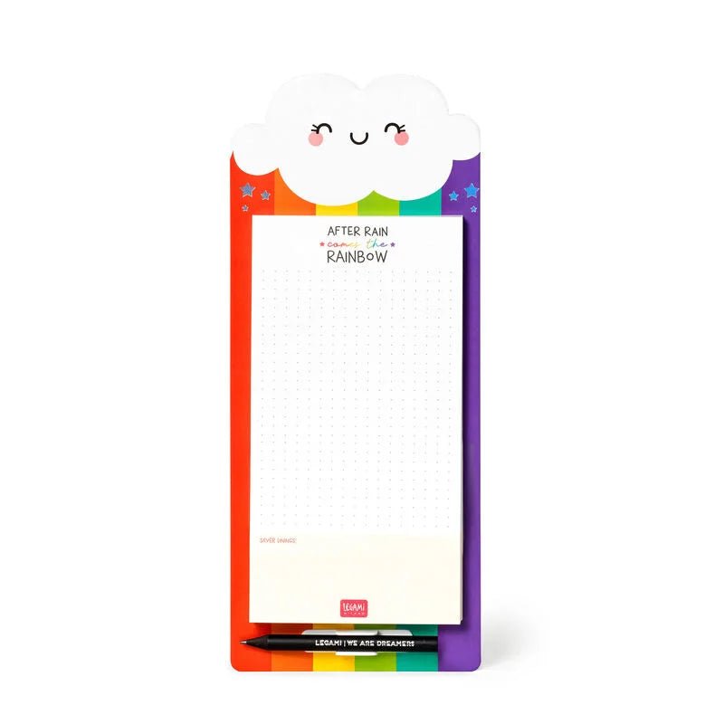 Magnet - Notizblock Regenbogen - Don‘t Forget Legami - malmichbunt.de