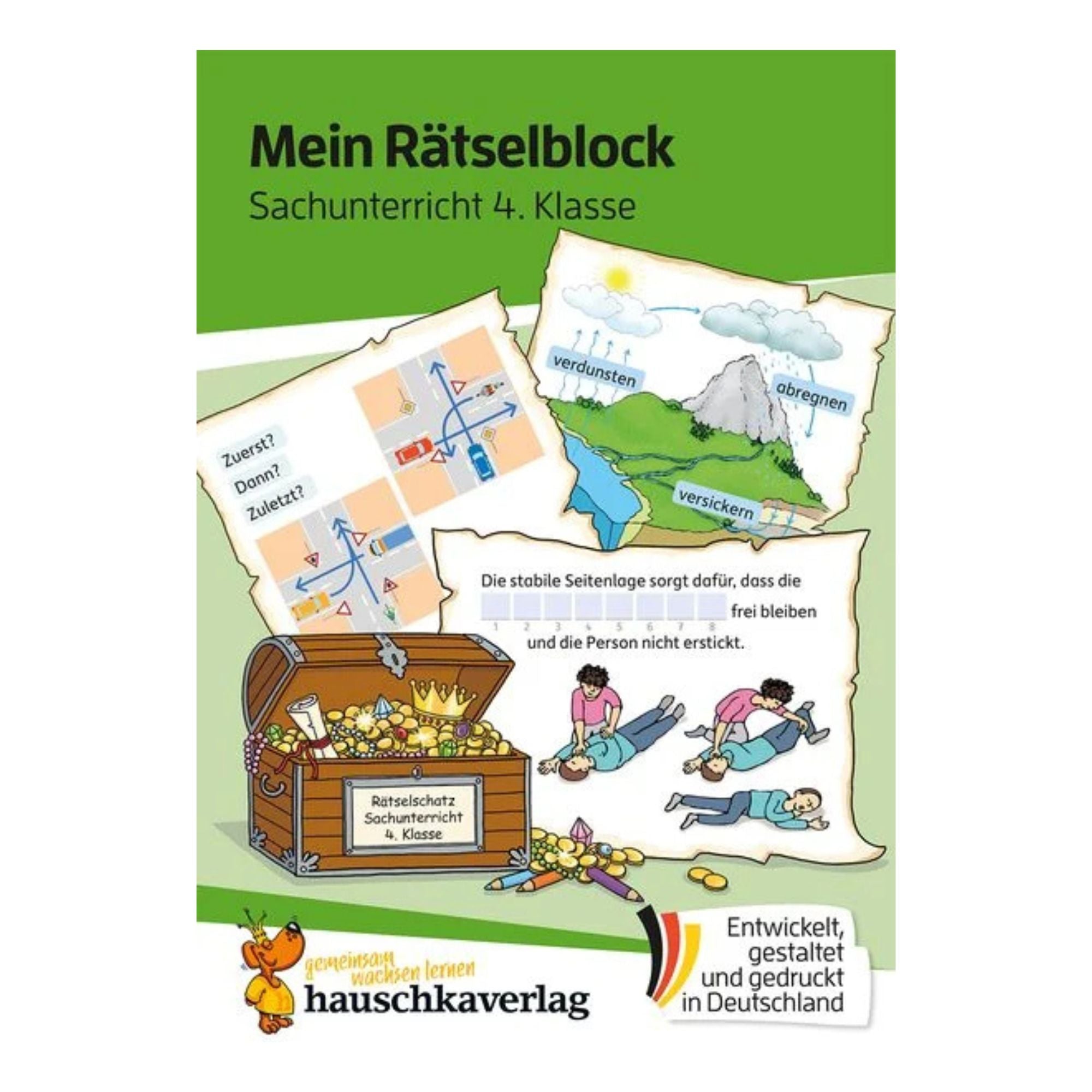 Mein Rätselblock Sachunterricht 1. Klasse - Nr. 686 Hauschka Verlag - malmichbunt.de