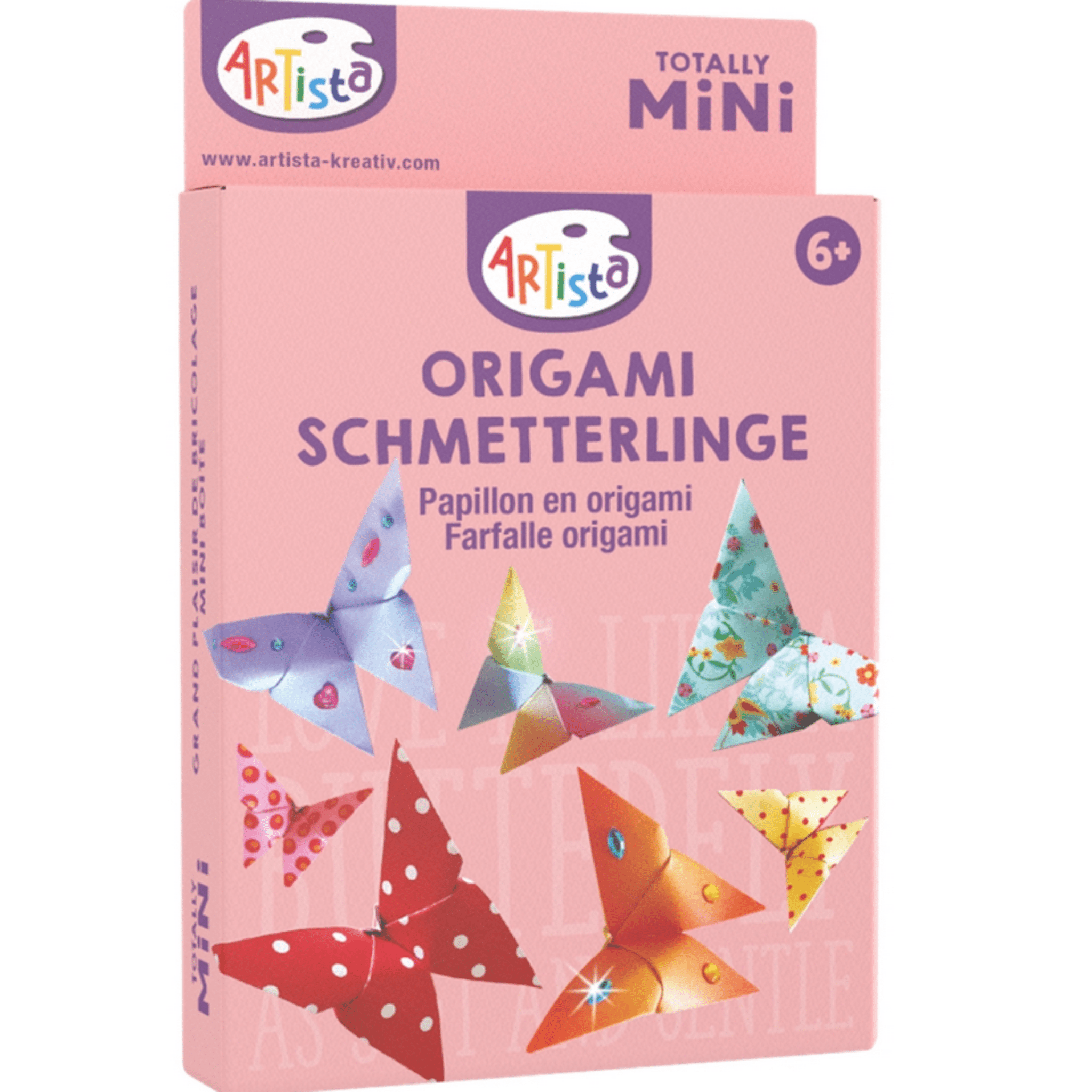 Mini Bastelset Origami Schmetterlinge Artista - malmichbunt.de