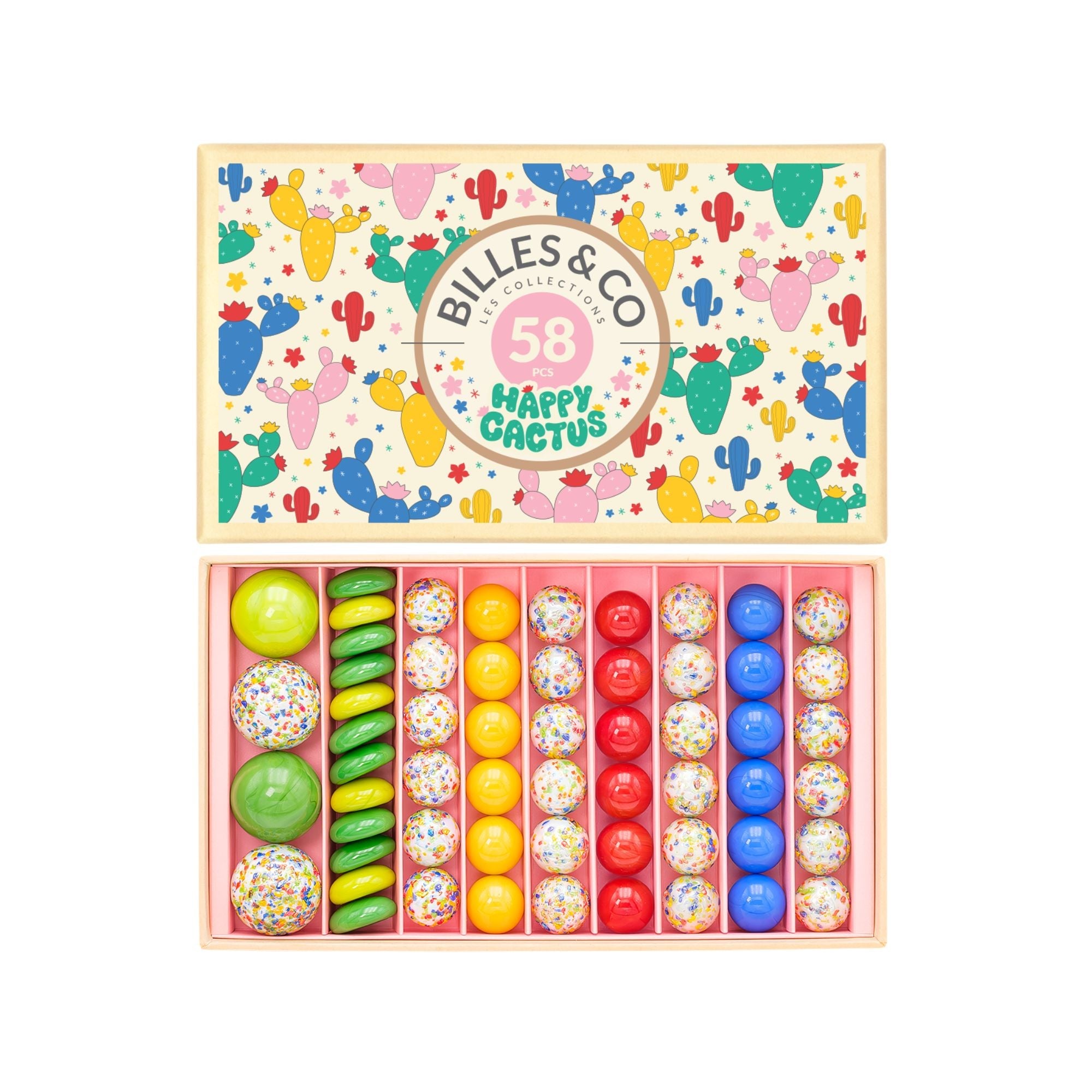Murmel - Box Happy Cactus Billes & Co - malmichbunt.de