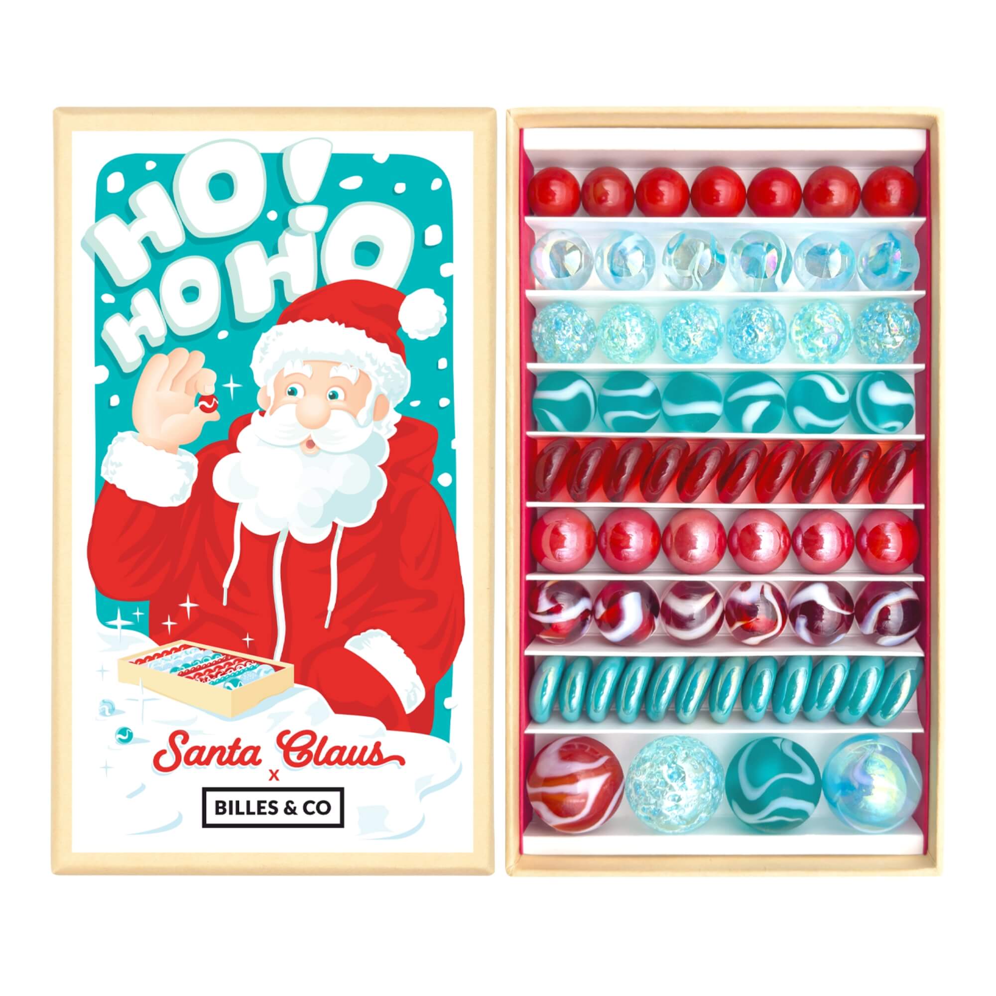 Murmel - Box Santa Claus Billes & Co - malmichbunt.de