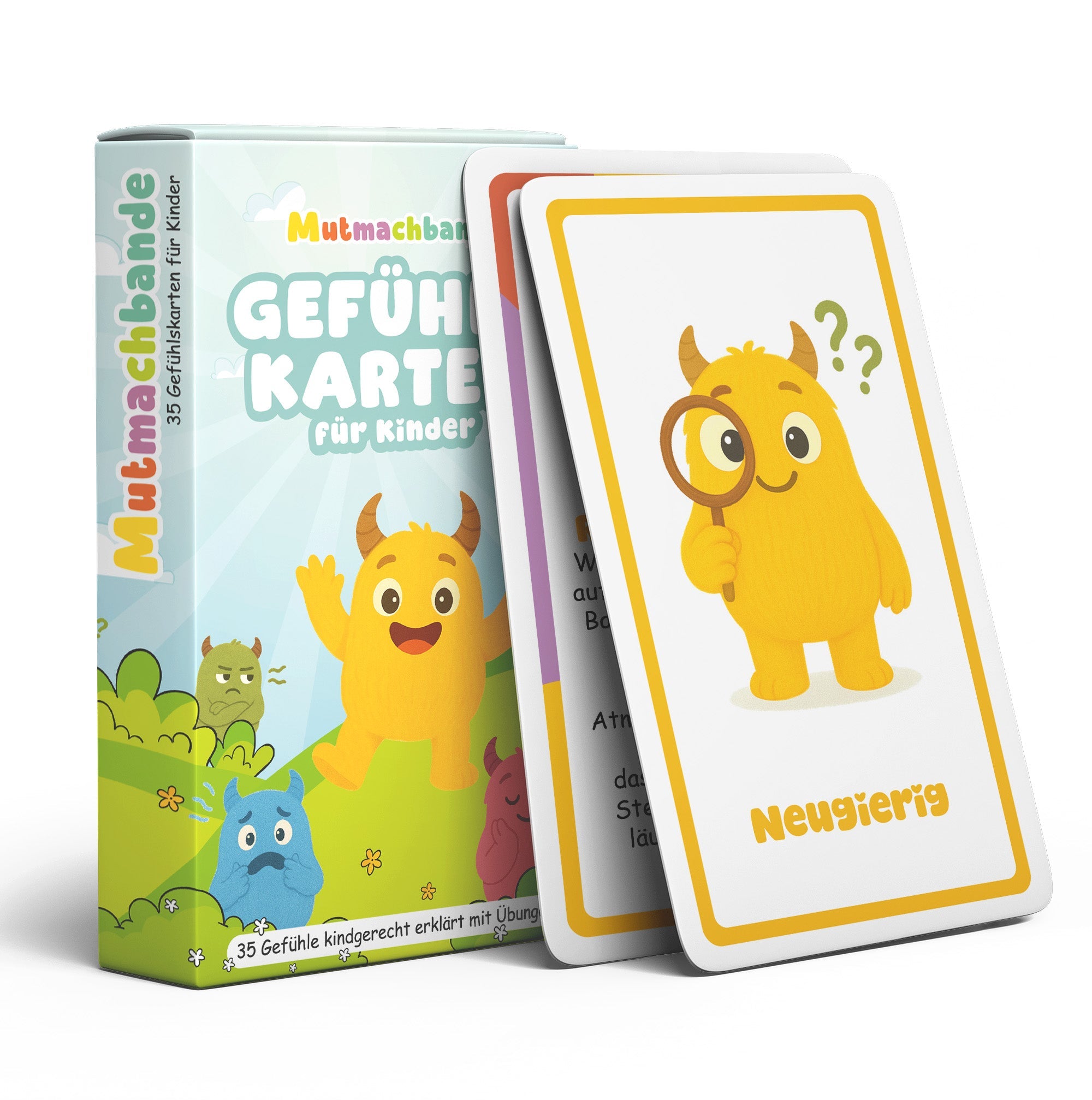 Mutmachbande Gefühlskarten für Kinder Jeka - malmichbunt.de