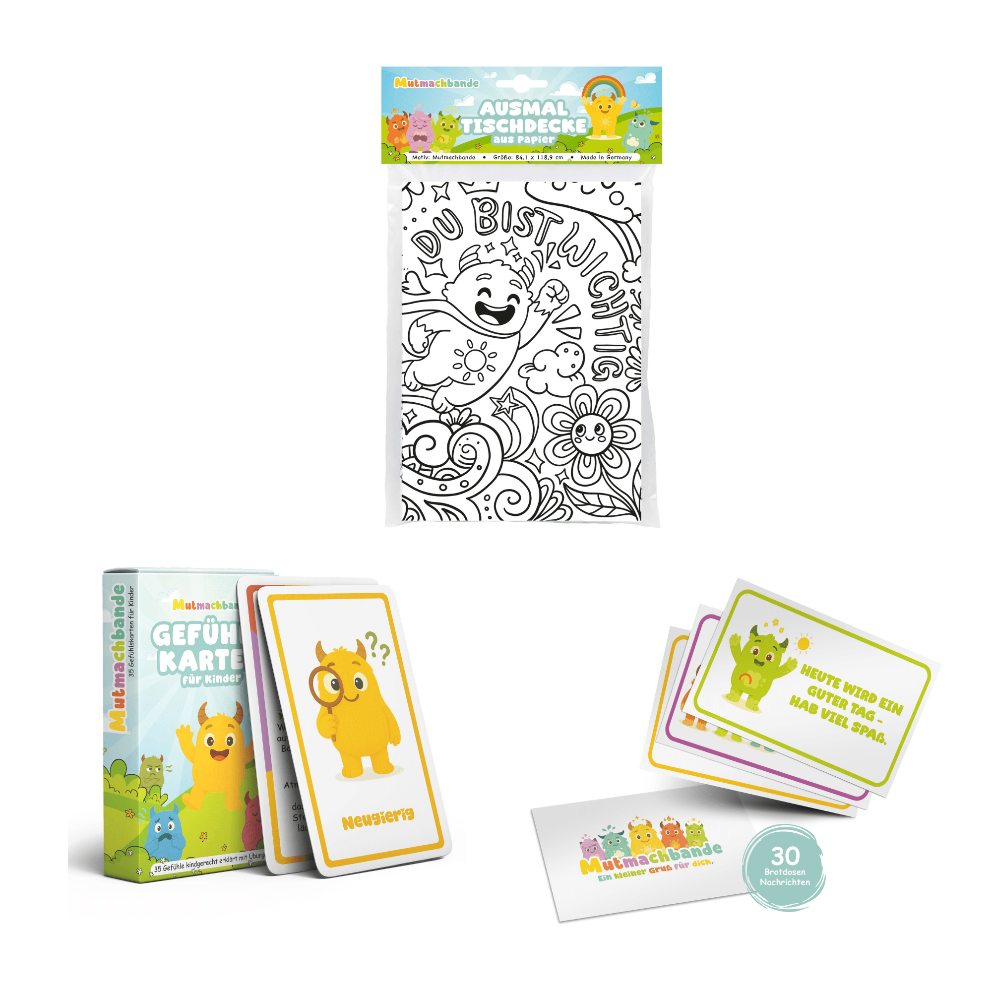 Mutmachbande Produkt - Bundle Jeka - malmichbunt.de