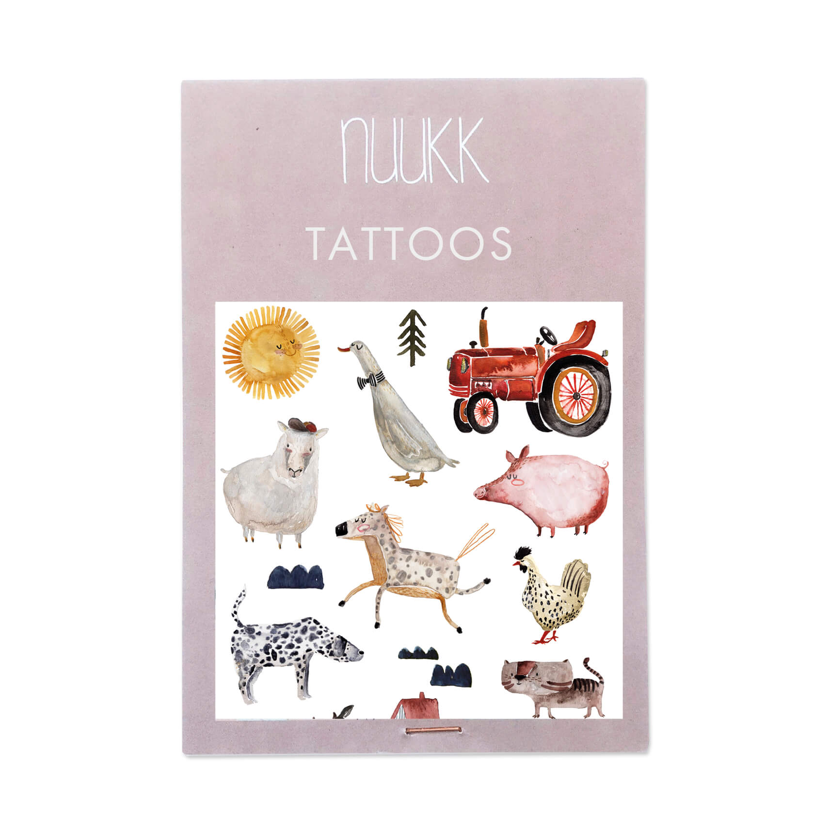 Nuukk Kindertattoo Bauernhof Nuukk - malmichbunt.de