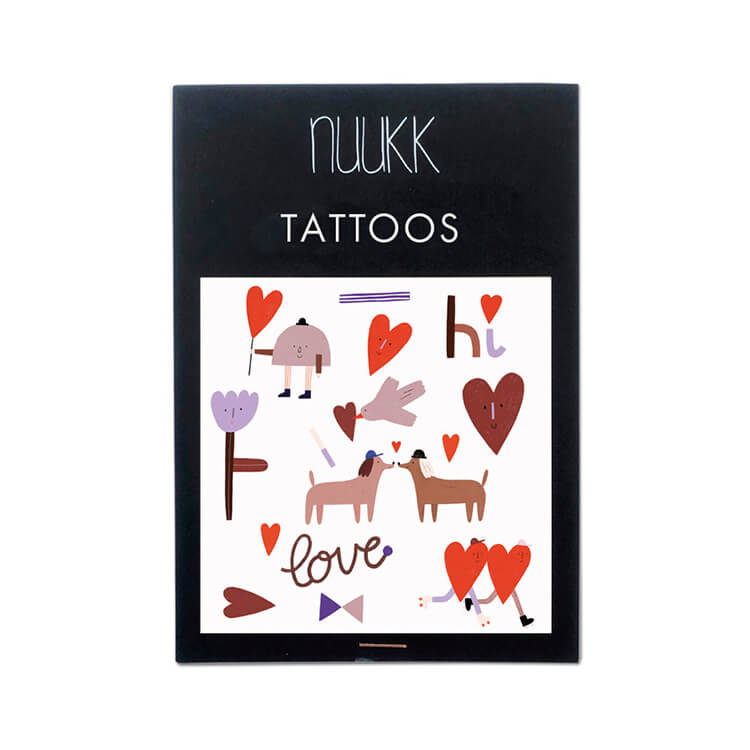 Nuukk Kindertattoo Lots of Love Nuukk - malmichbunt.de