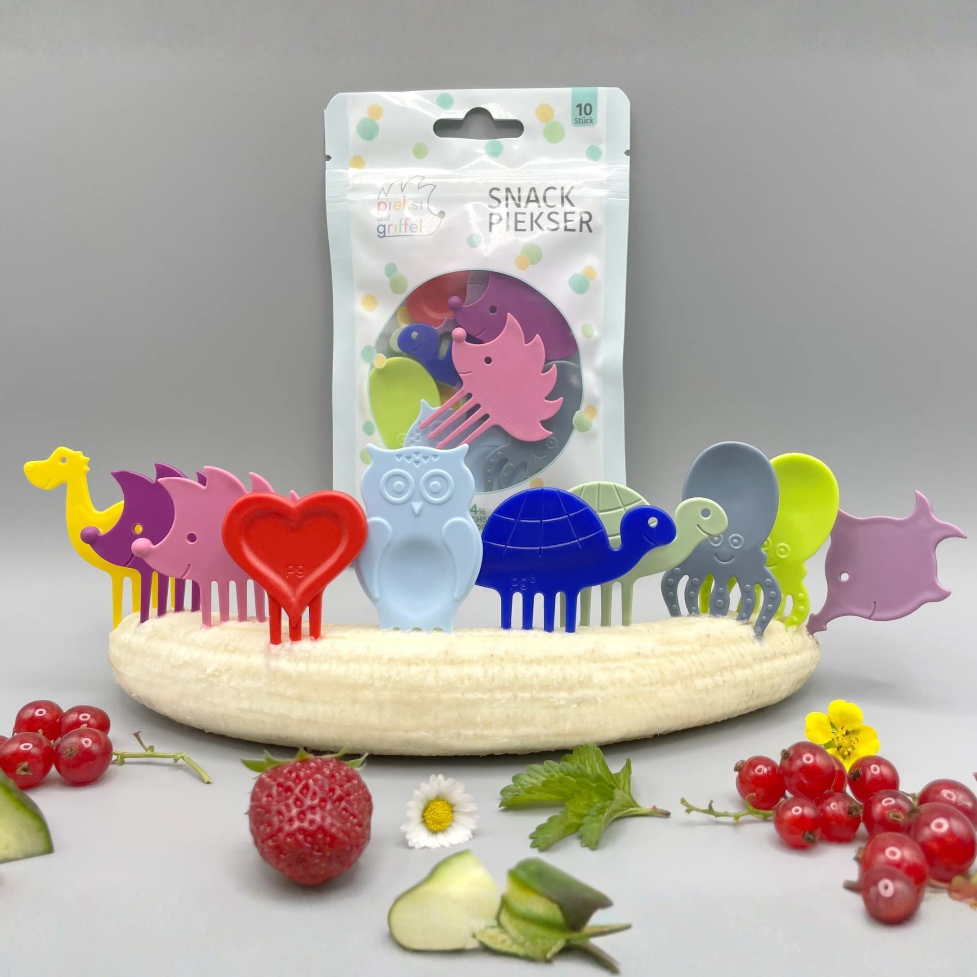 Piksi und Griffel Snack Piekser - "Complete Ten" Pieksi und Griffel - malmichbunt.de