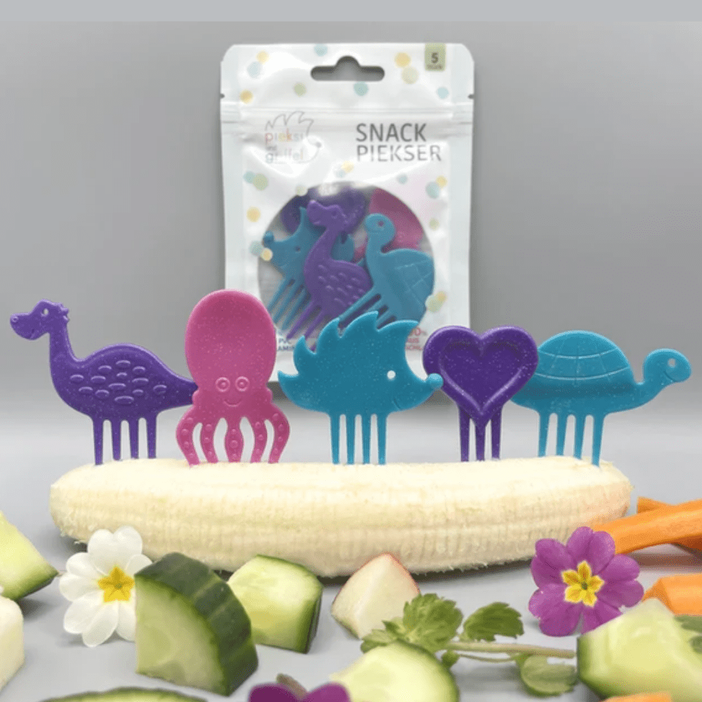 Piksi und Griffel Snack Piekser - "Glitzi Five" Pieksi und Griffel - malmichbunt.de