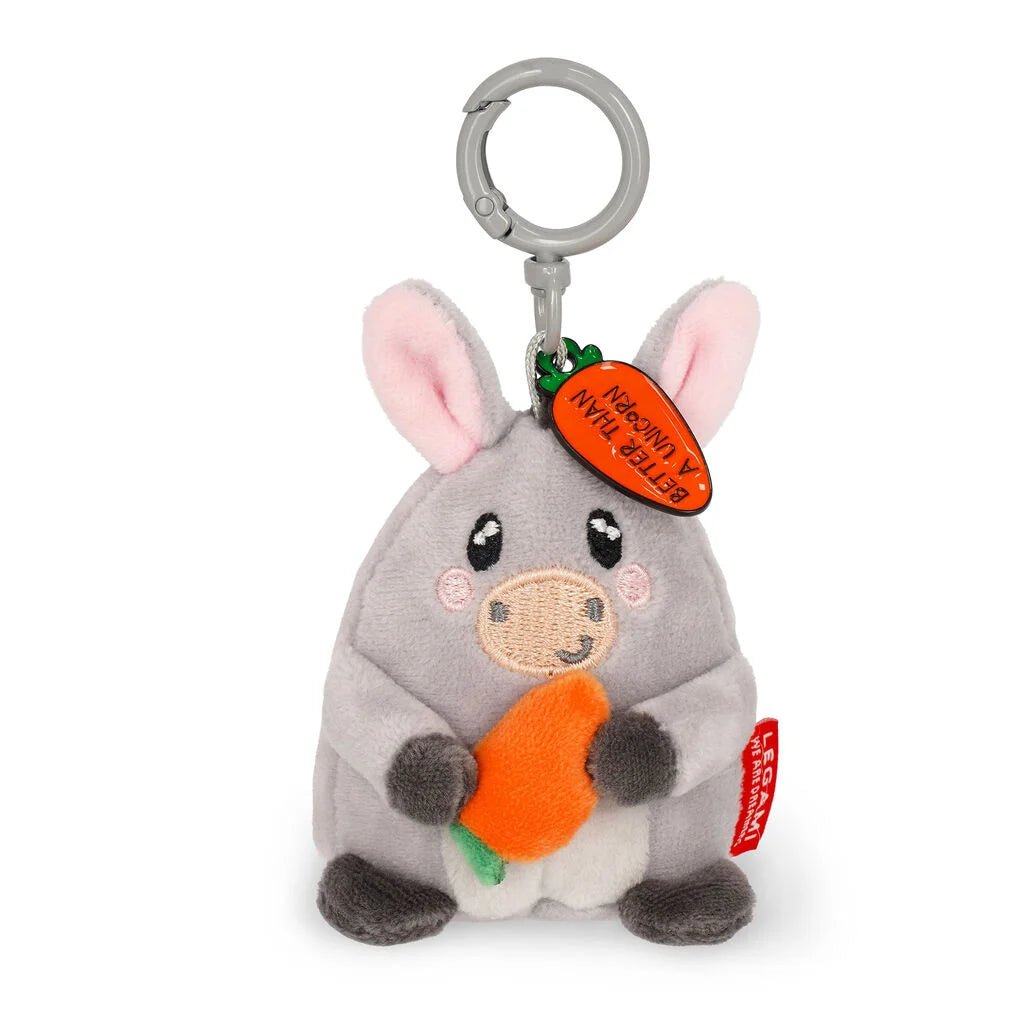 Plüsch-Schlüsselanhänger Esel - Tiny Super Soft! Legami - malmichbunt.de