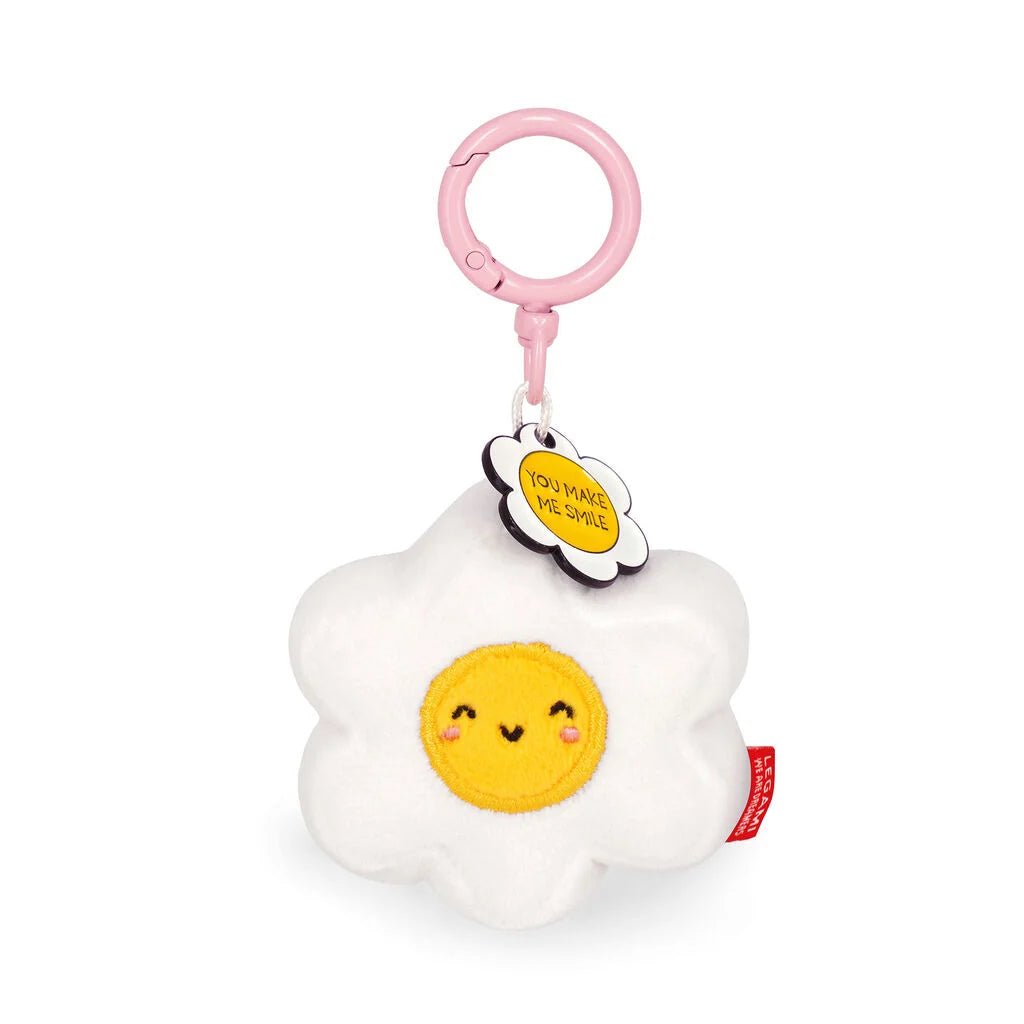 Plüsch-Schlüsselanhänger Gänseblümchen - Tiny Super Soft! Legami - malmichbunt.de