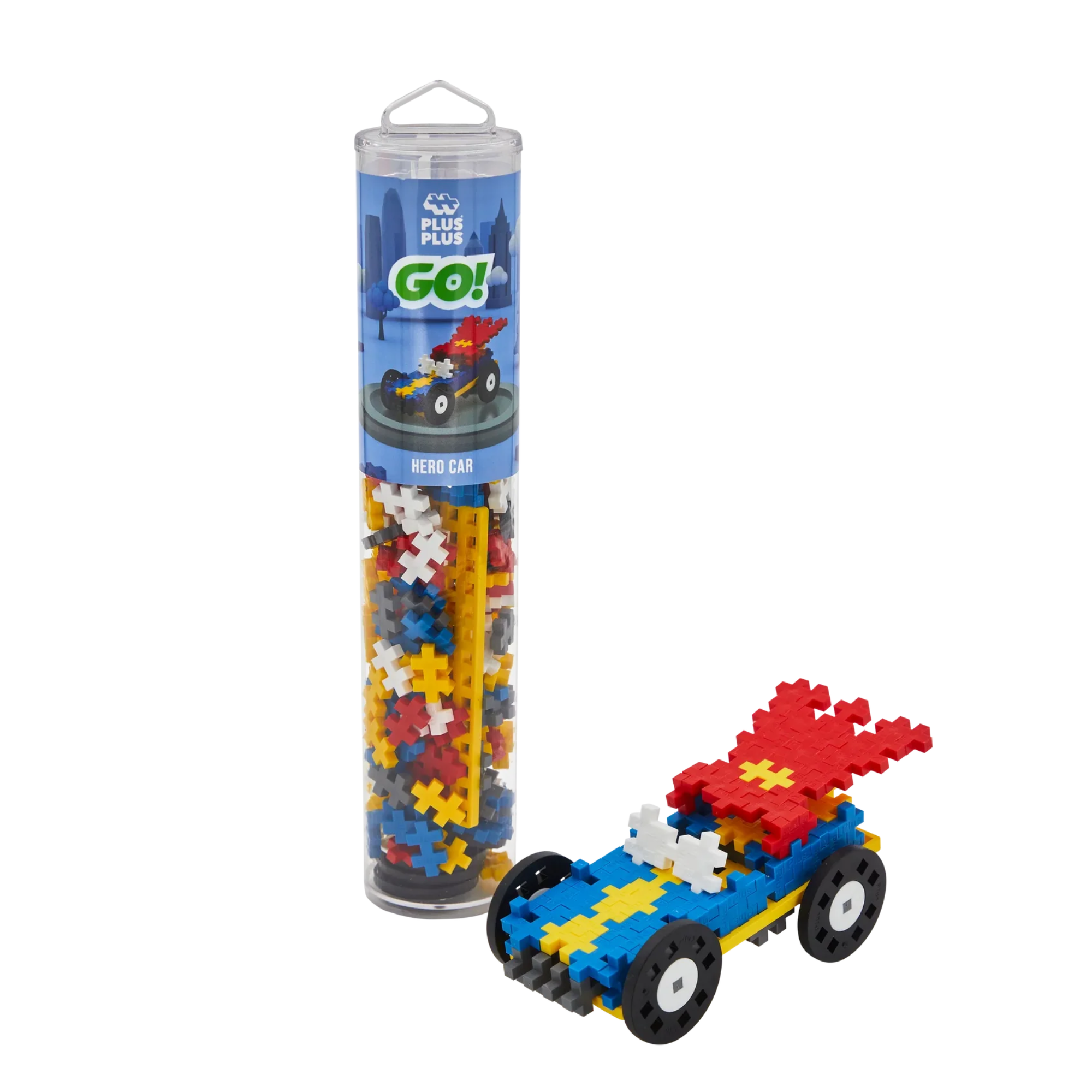 Plus-Plus 200 Kreativ Bausteine GO! Auto Hero Plus Plus - malmichbunt.de