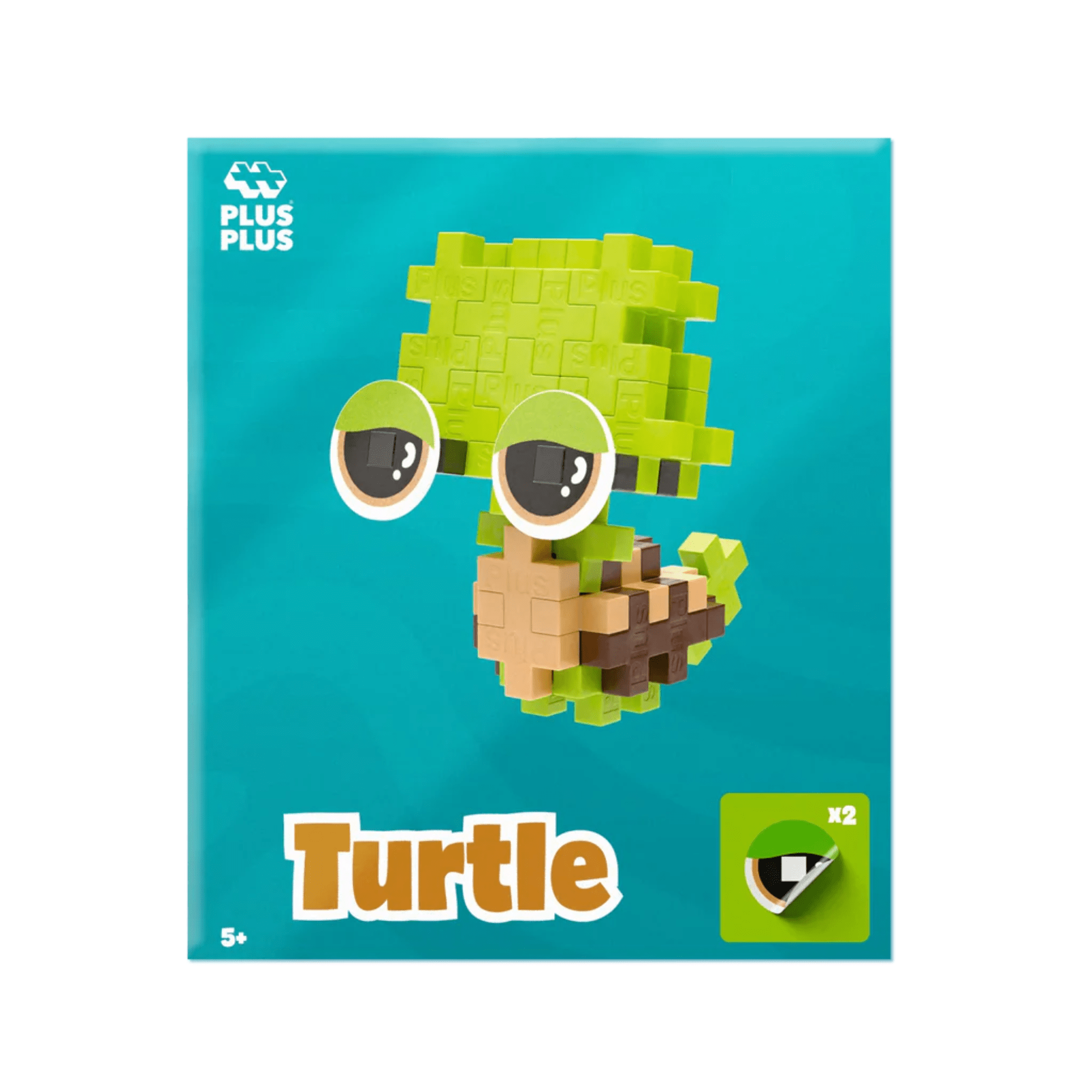 Plus - Plus Kreativ Bausteine Haustiere - Schildkröte Plus Plus - malmichbunt.de