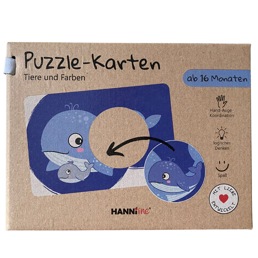 Puzzle - Karten (ab 16 Monate) HANNIline - malmichbunt.de