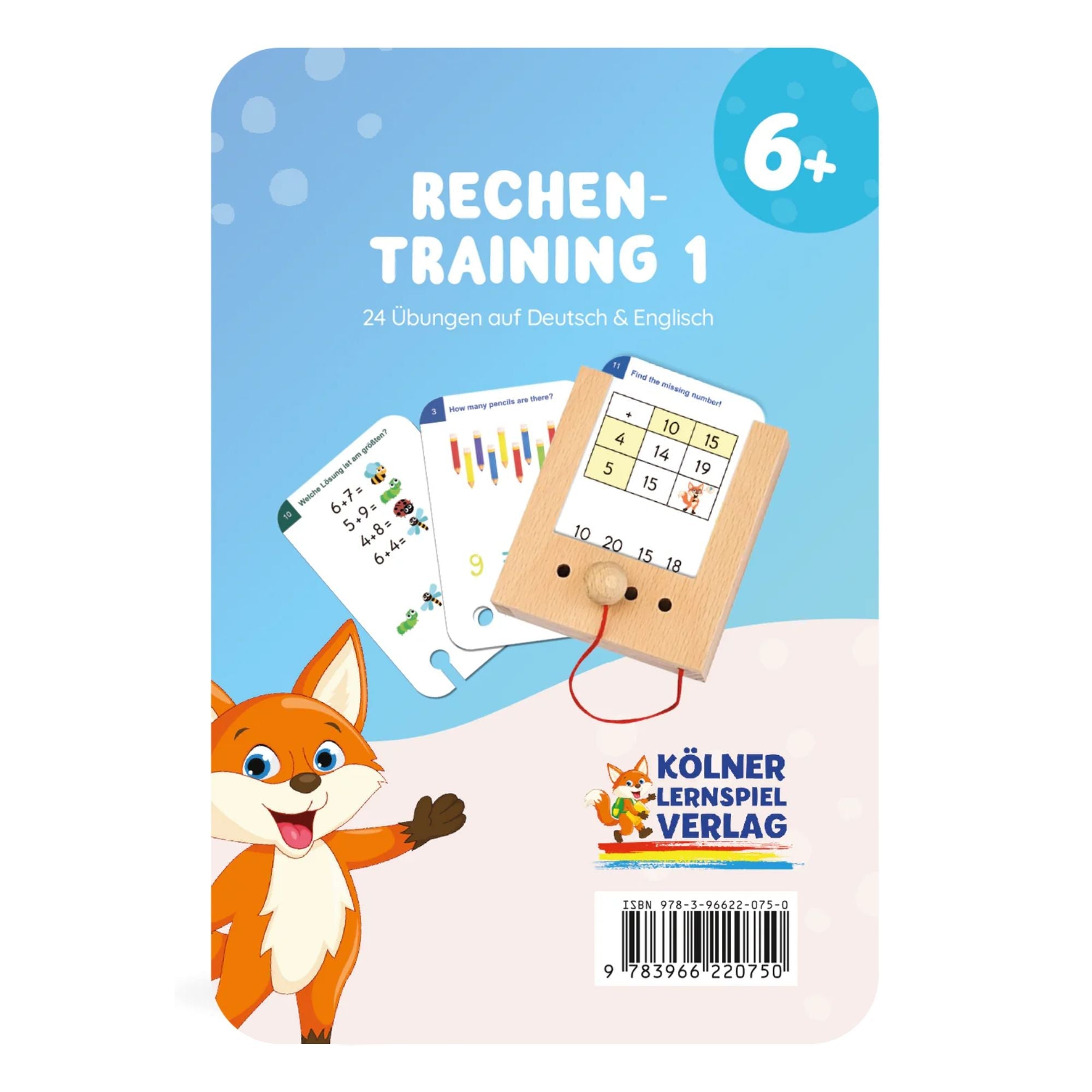 Rechentraining 1 - Übungen für den Lochkasten Lernspielverlag - malmichbunt.de