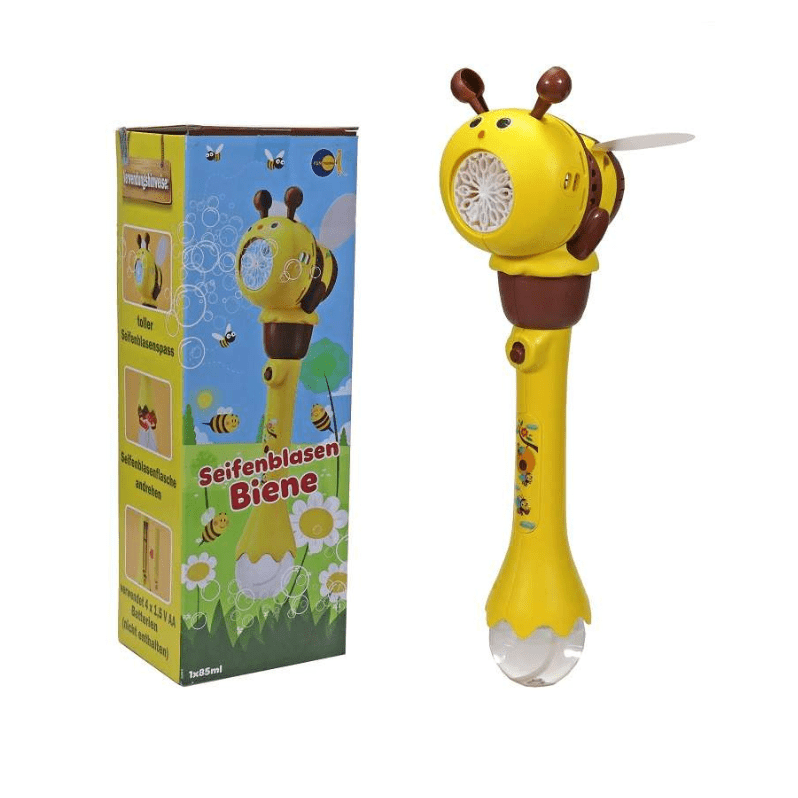 Seifenblasen Biene mit Licht - Gelb Funtrading - malmichbunt.de