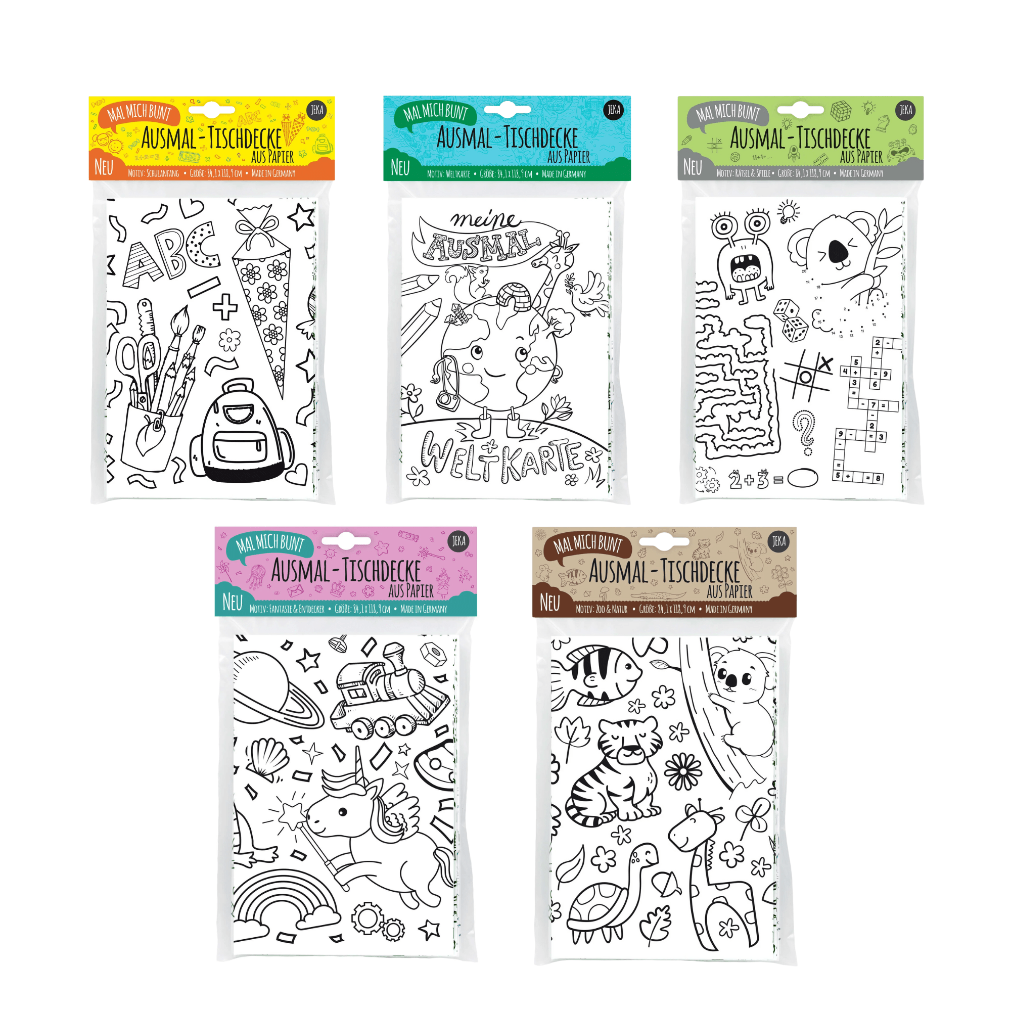 Sparpaket Maldecken - Schulanfang Jeka - malmichbunt.de
