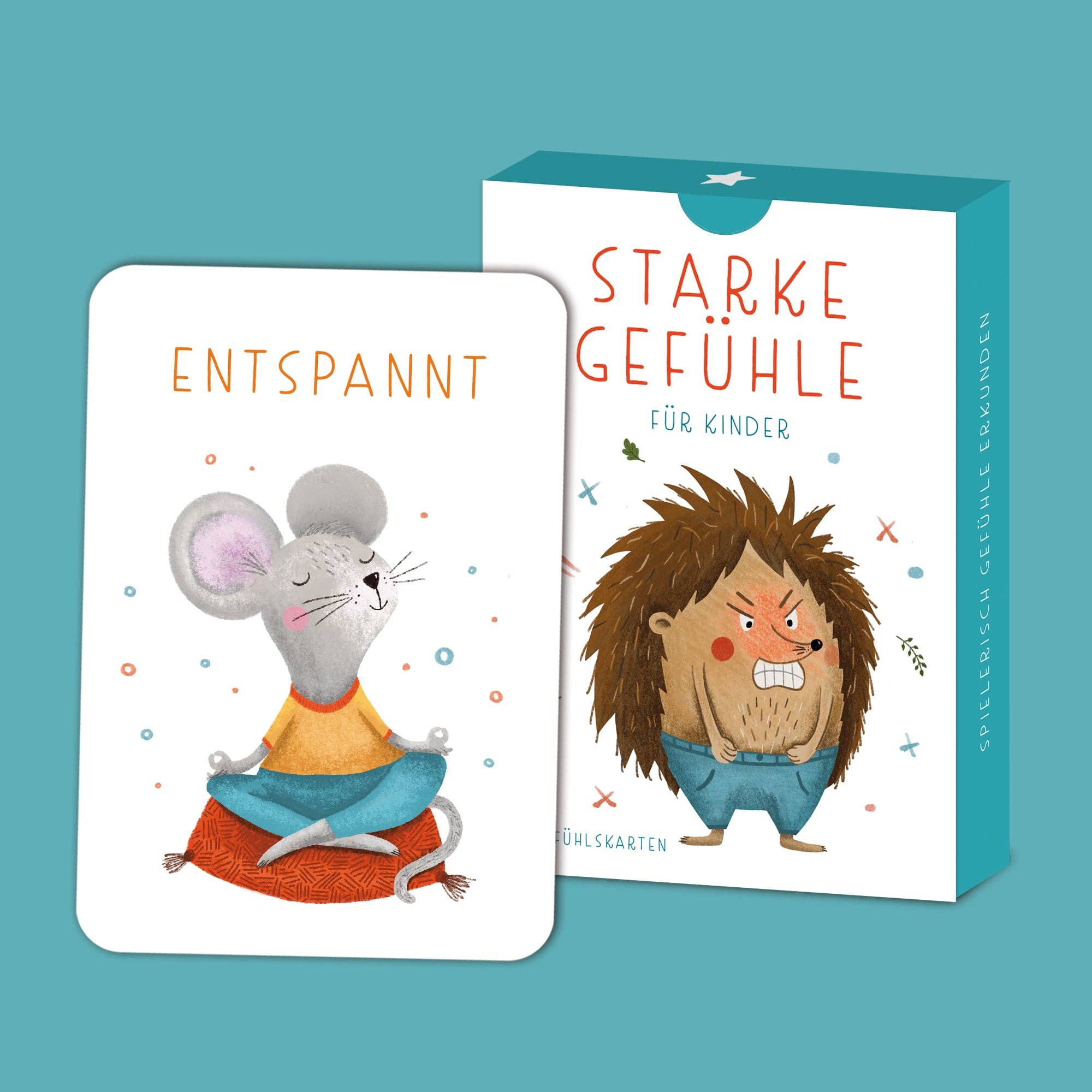 Starke Gefühle – Gefühlskarten für Kinder Rüsselfuchs - malmichbunt.de