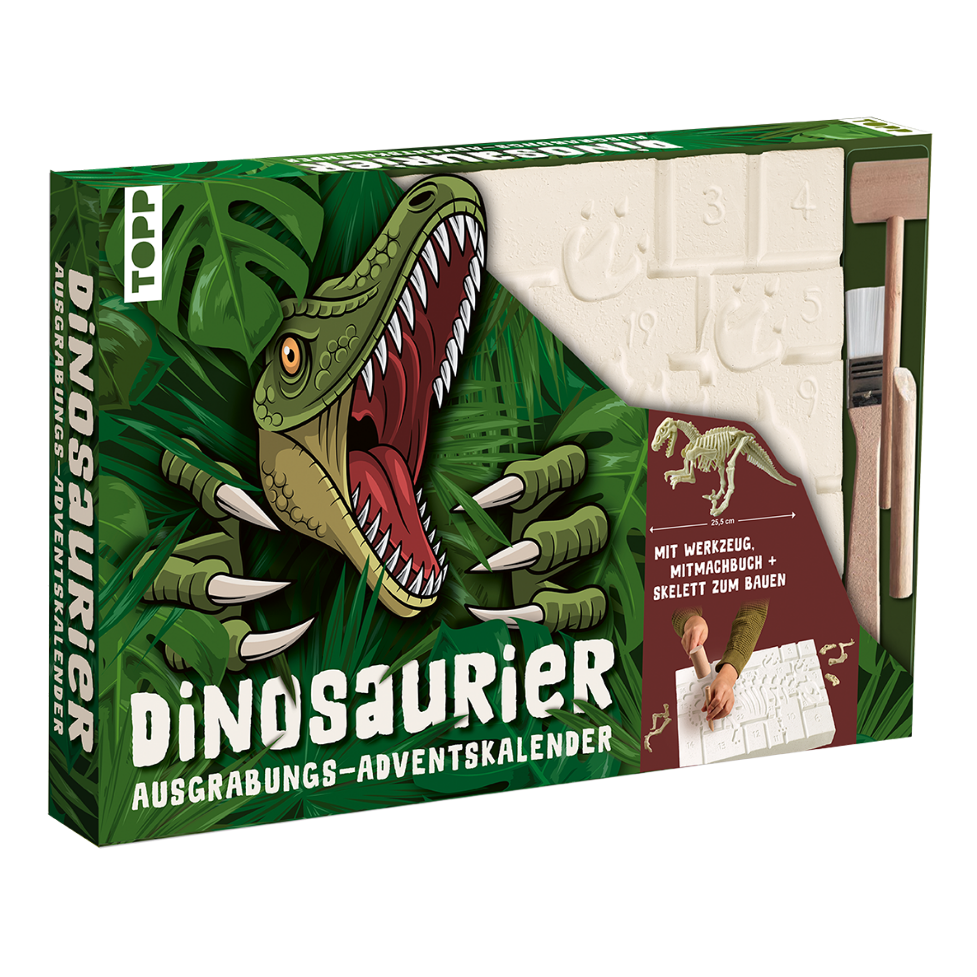 Topp Verlag Ausgrabungsadventskalender - Dinosaurier