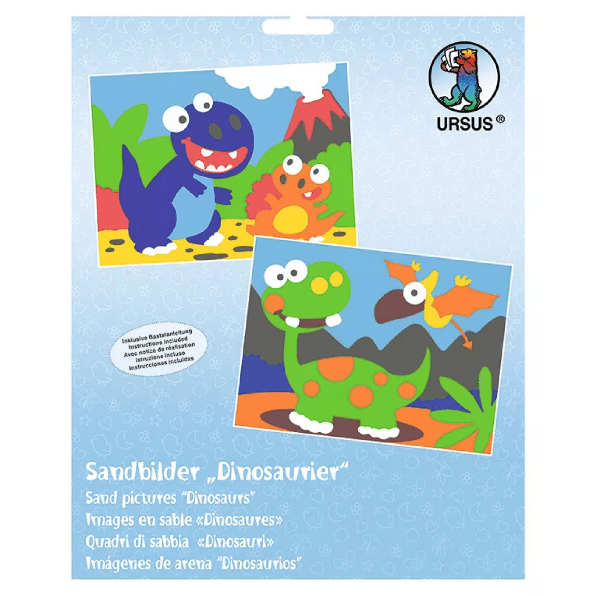 Ursus Sandbilder - Dinosaurier Ursus - malmichbunt.de