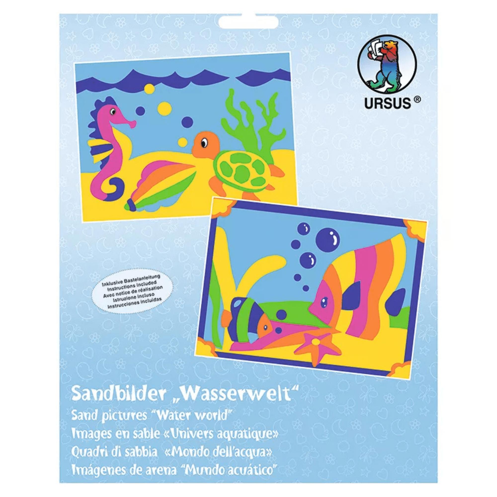 Ursus Sandbilder - Wasserwelt Ursus - malmichbunt.de