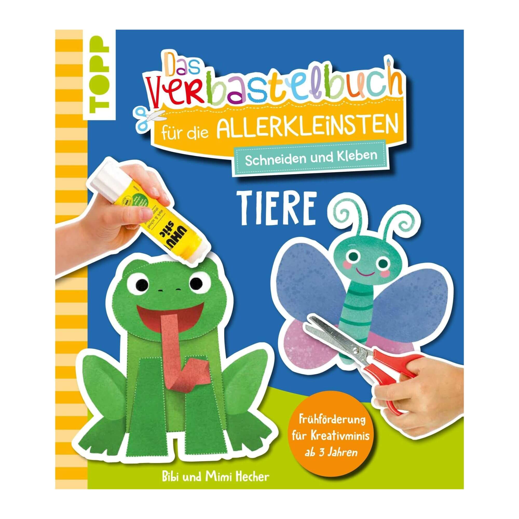 Verbastelbuch für die Allerkleinsten: Tiere TOPP Verlag - malmichbunt.de