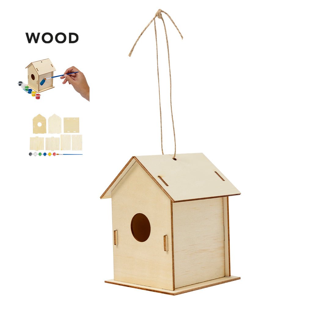 Vogelhäuschen aus Holz Jeka - malmichbunt.de