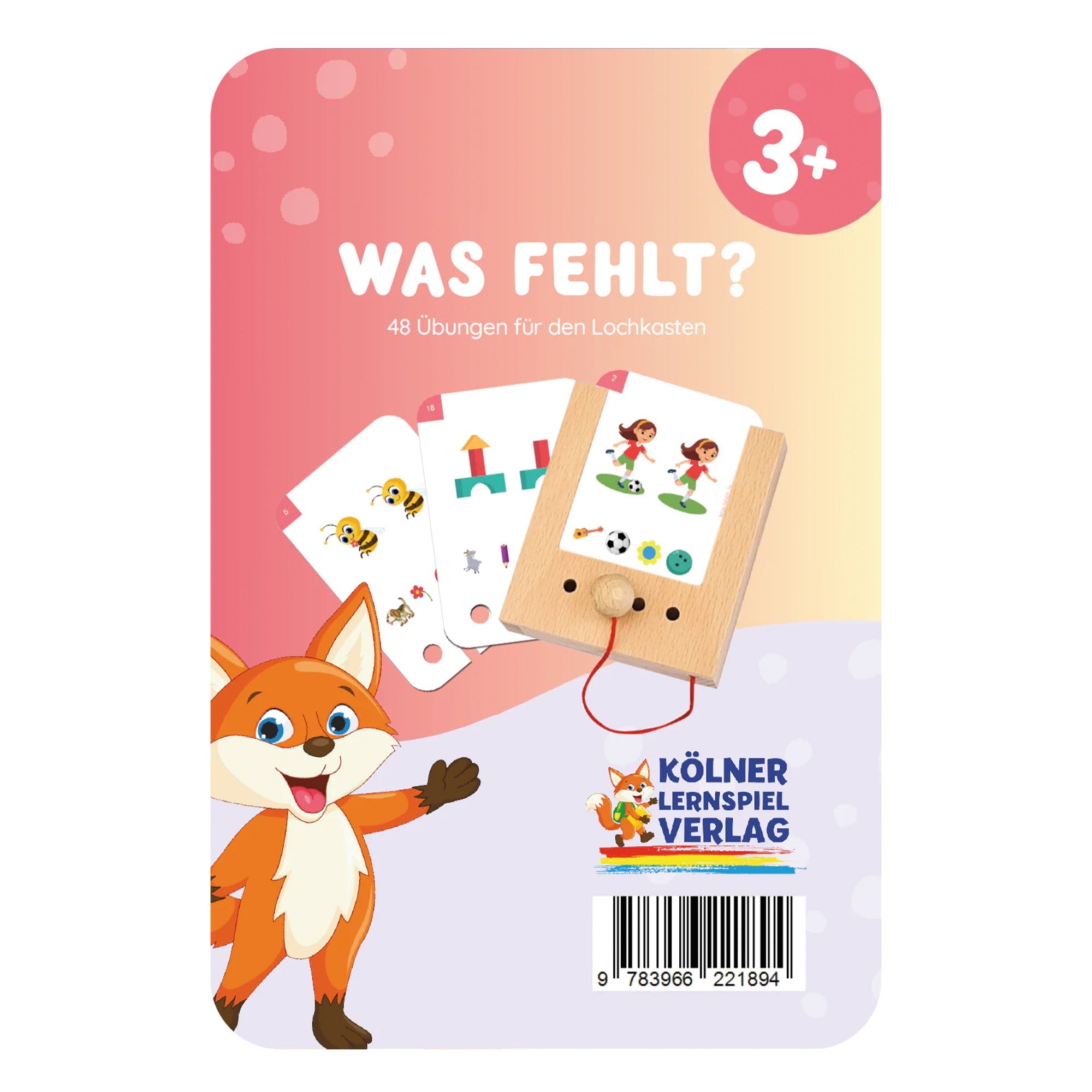 Was fehlt? Unterschiede erkennen ab 3 Jahren - Übungen für den Lochkasten Lernspielverlag - malmichbunt.de